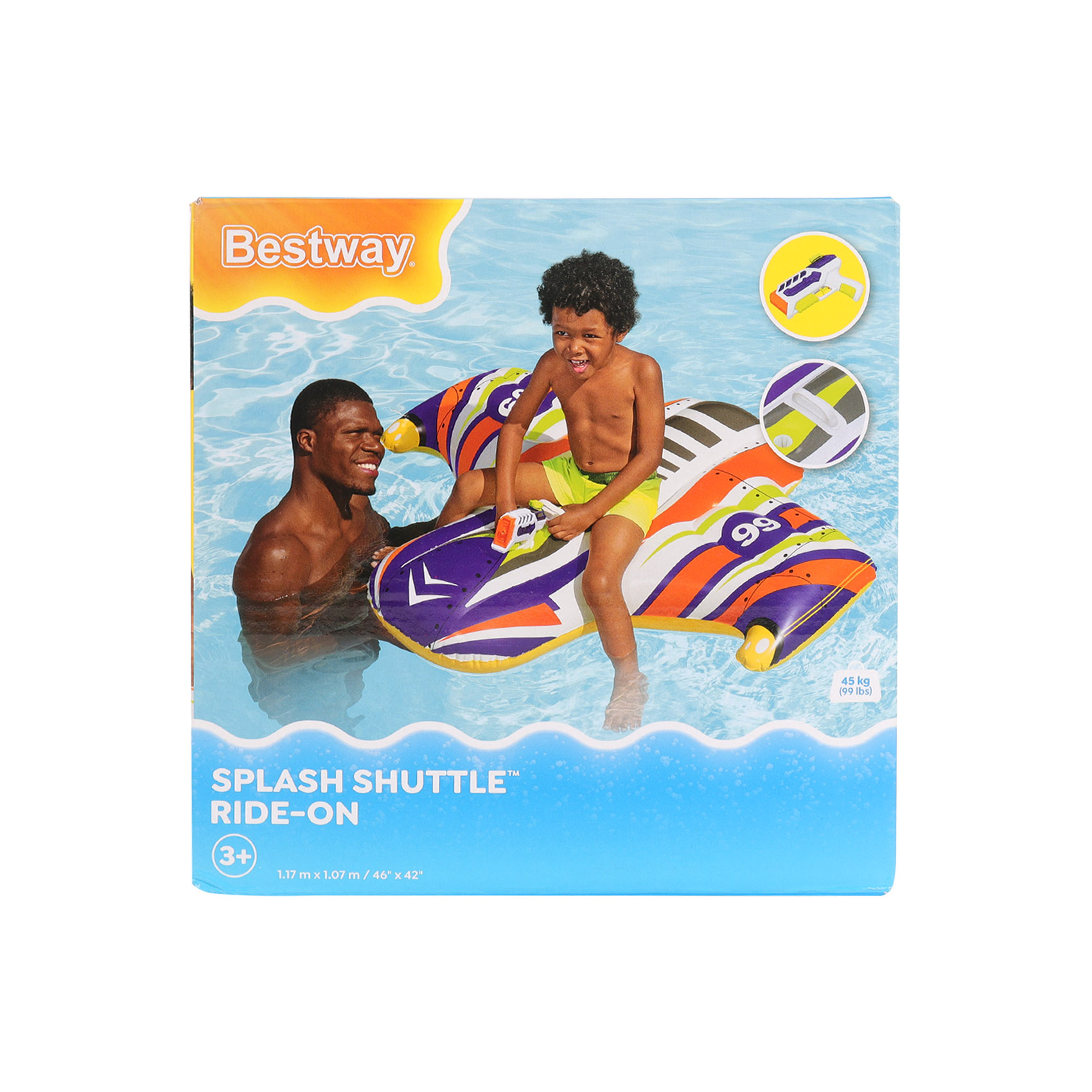 Игрушка надувная Bestway Шатл 117х107см
Игрушка надувная Bestway Шатл 117х107см