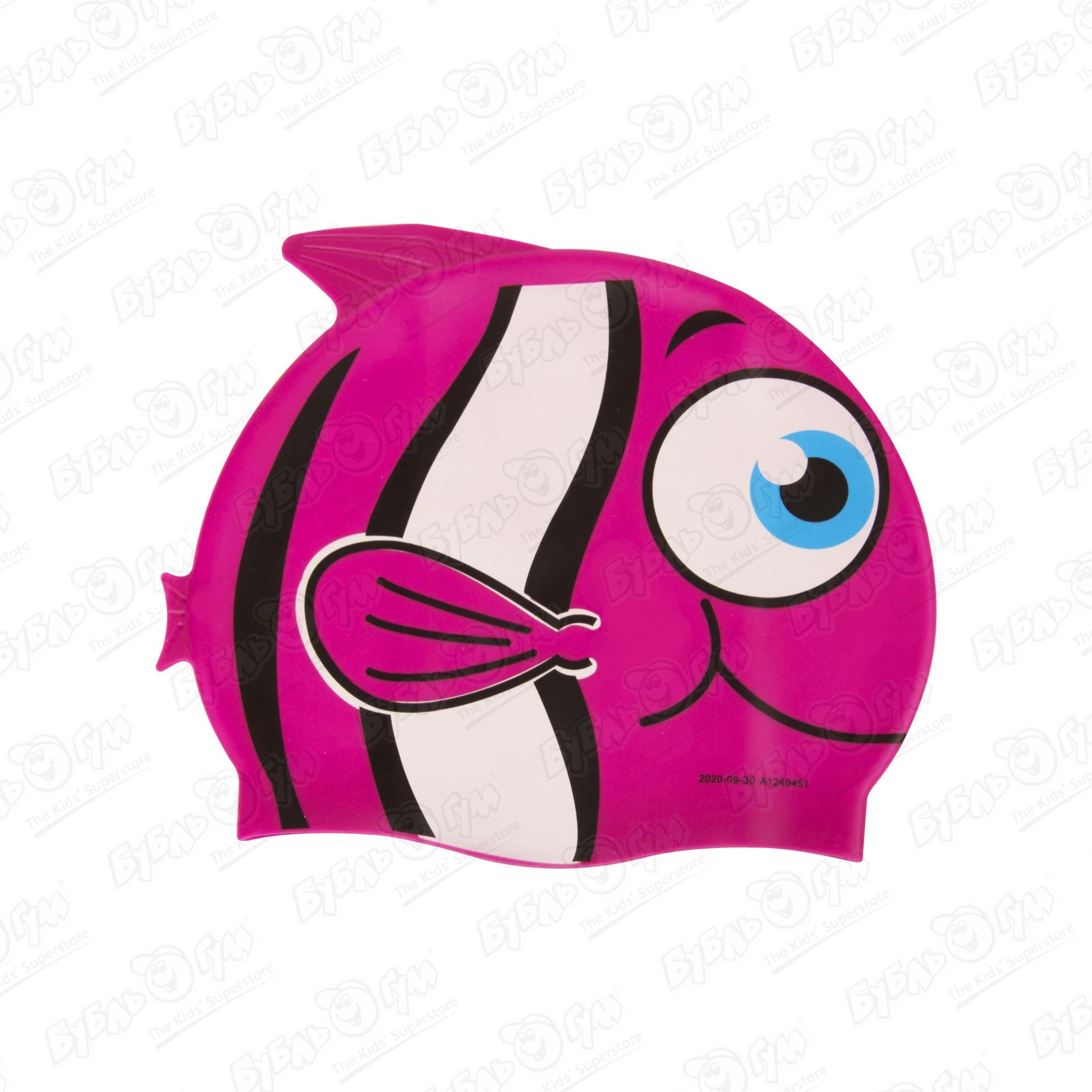 Шапочка для плавания Bestway Рыбка в ассортименте шапочка для плавания atemi fc104 рыбка розовая