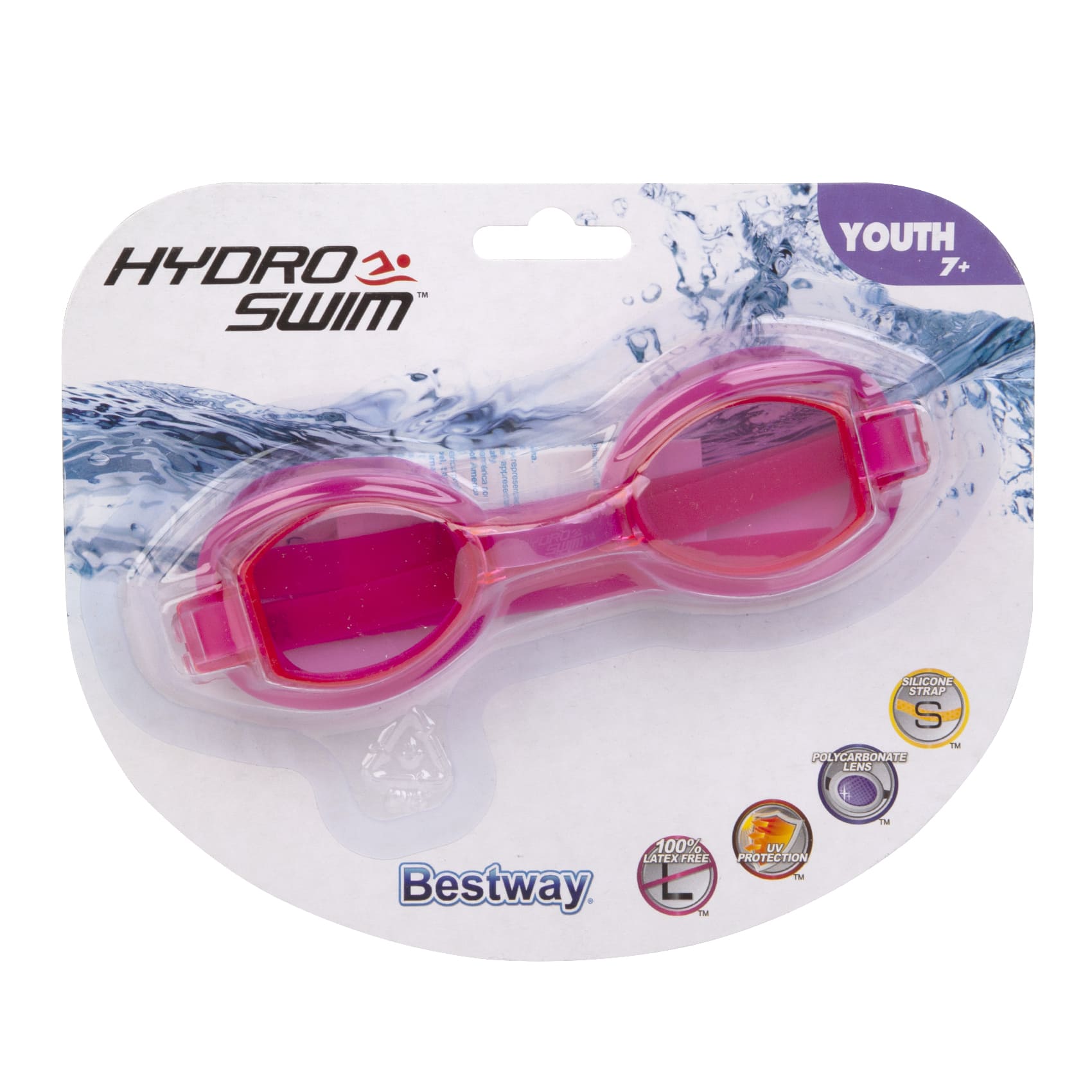 Очки для плавания OCEAN WAVE с 7лет в ассортименте Bestway, размер M, фото 5