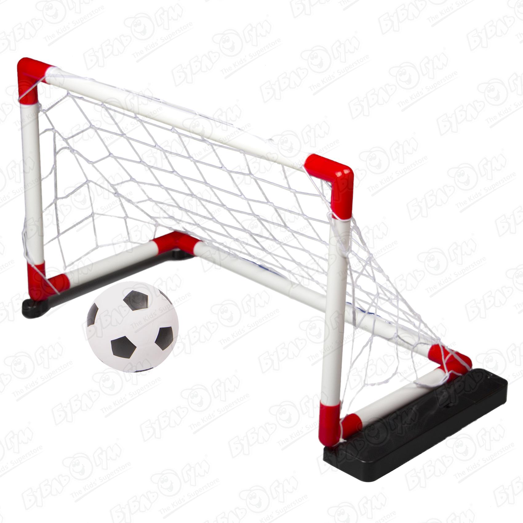 Набор футбольный: мяч, сетка, ворота подвижные - фото 6