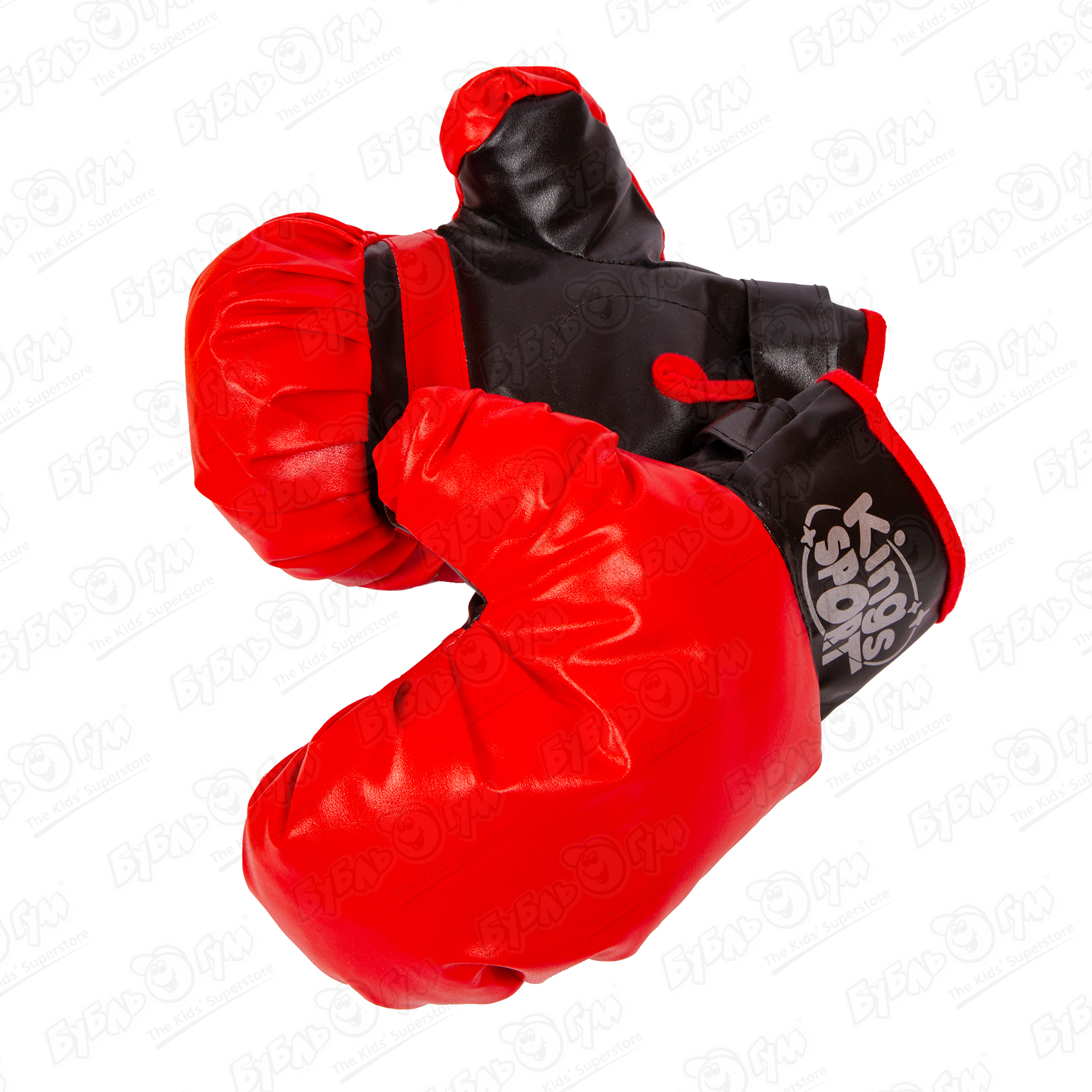 Набор боксерский детский с перчатками 120см - фото 7