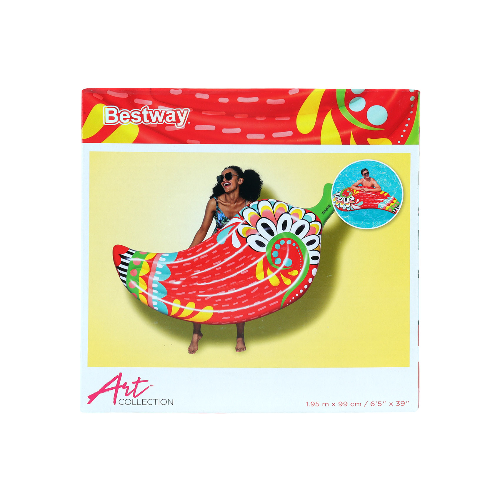 Матрас надувной Bestway Фиеста 195х99см, фото 7