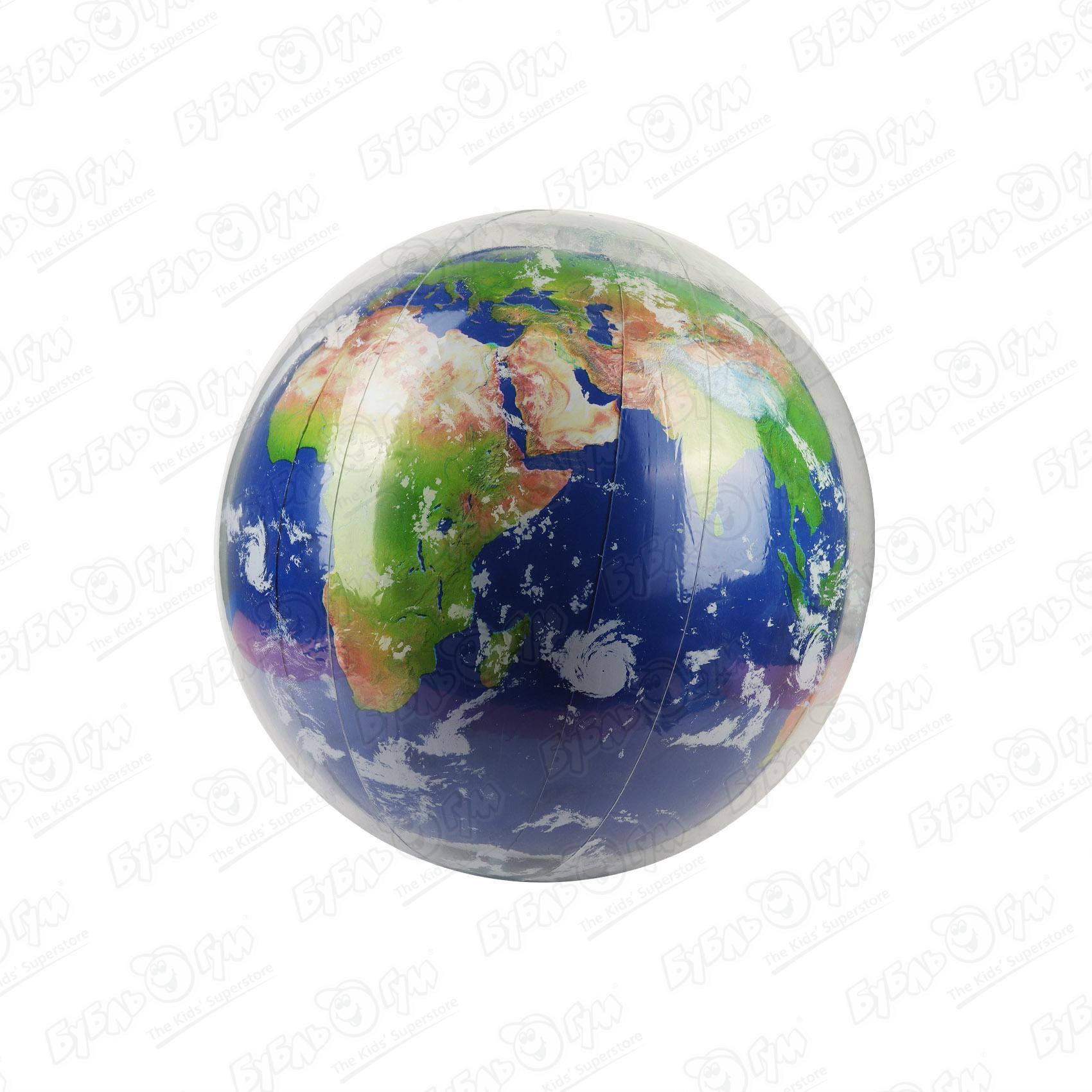 Мяч надувной Bestway Земля с подсветкой 61см мяч надувной bestway земля с подсветкой 61см