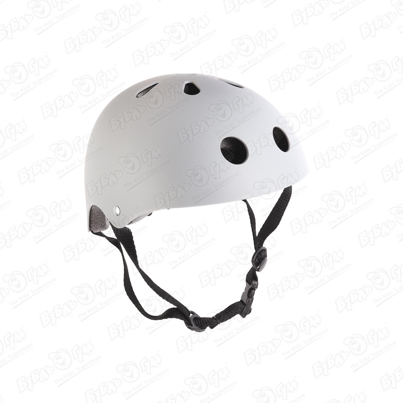 Шлем ROLLO PRO скейтбордный серый размер 50-56 - фото 1