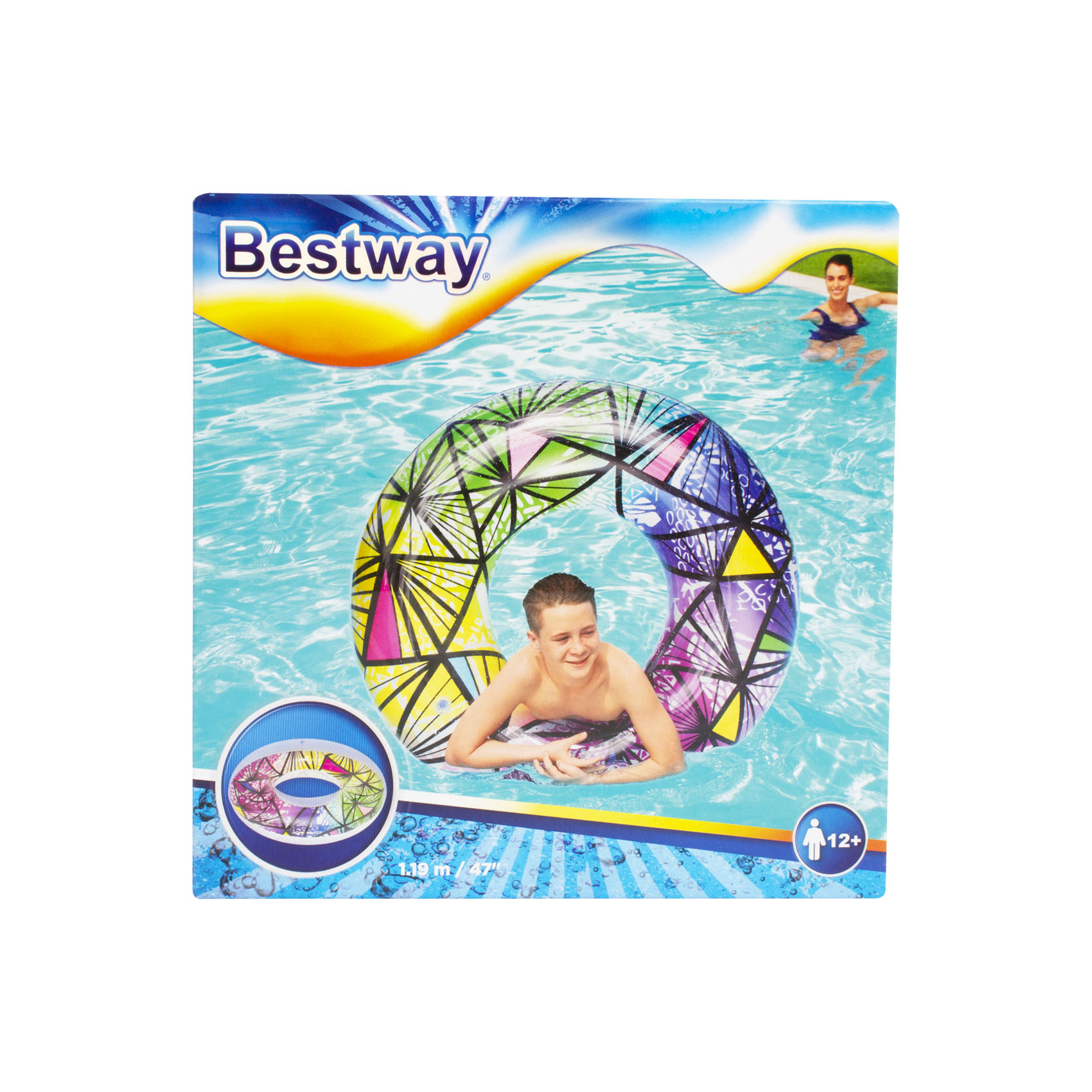 Круг для плавания Bestway 119см, фото 4