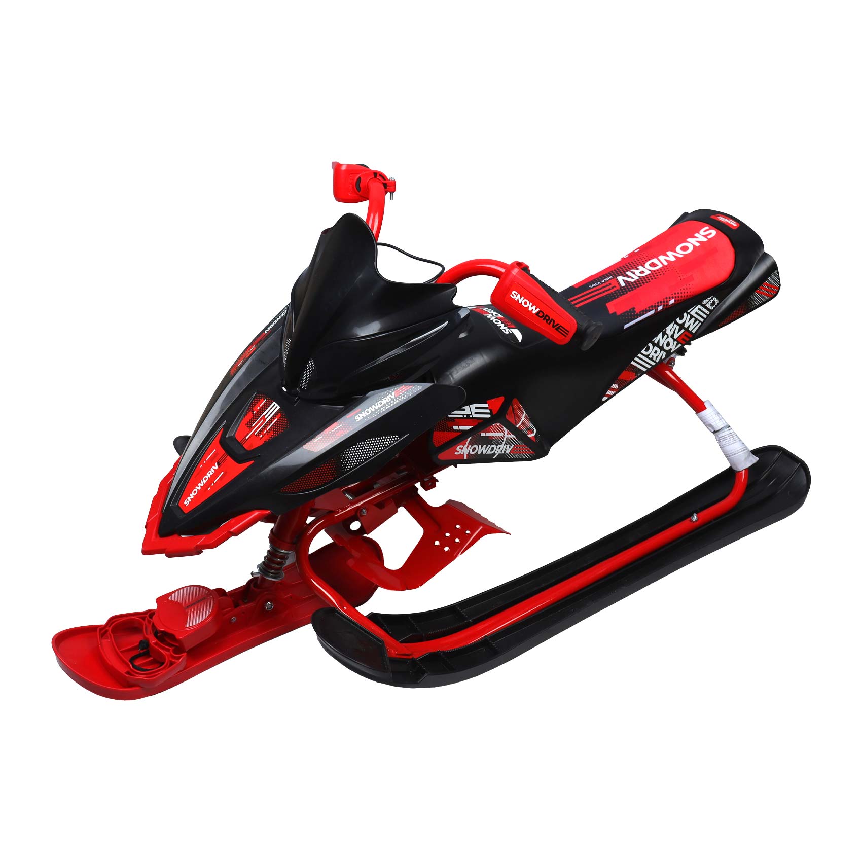 

Снегокат SND5 рукоятки с защитой красно-черный с 6лет