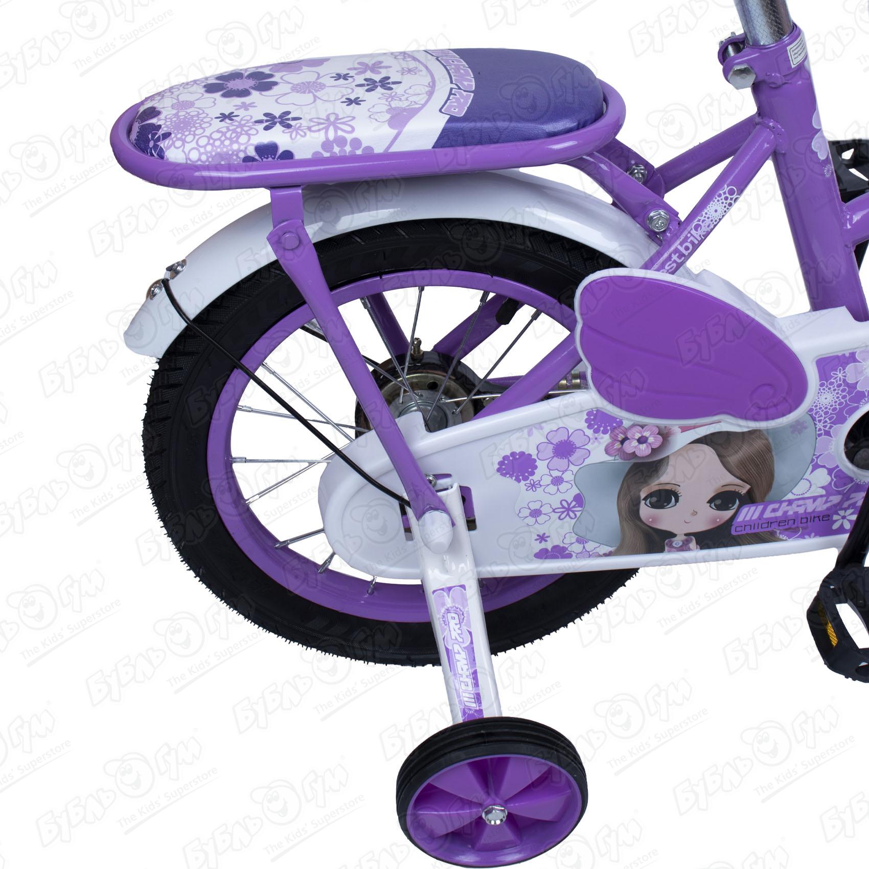 Велосипед Champ Pro детский трехколесный G14, цвет фиолетовый - фото 8