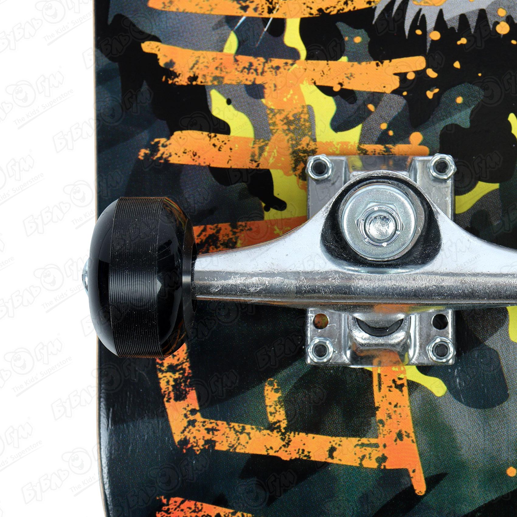 Скейтборд ROLLO PRO Тигр 75х20см, цвет разноцветный - фото 8