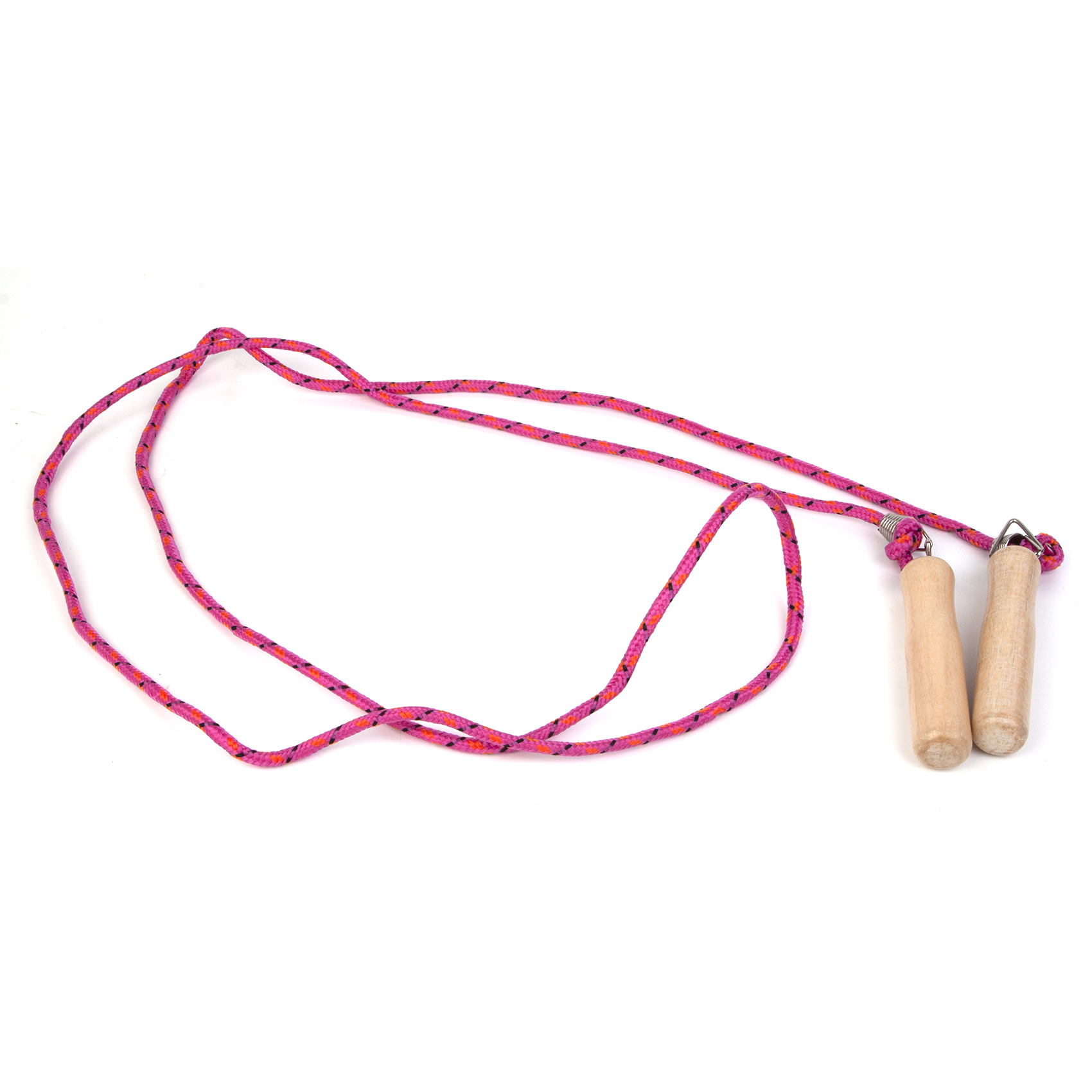 Скакалка с деревянными ручками 2,2 м, фото 2