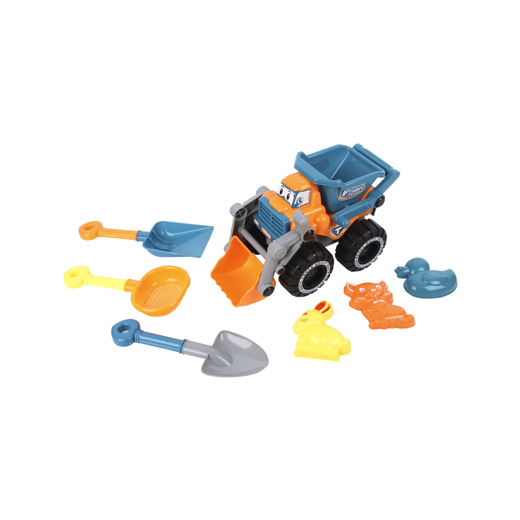 

Набор песочный Бульдозер 7предметов