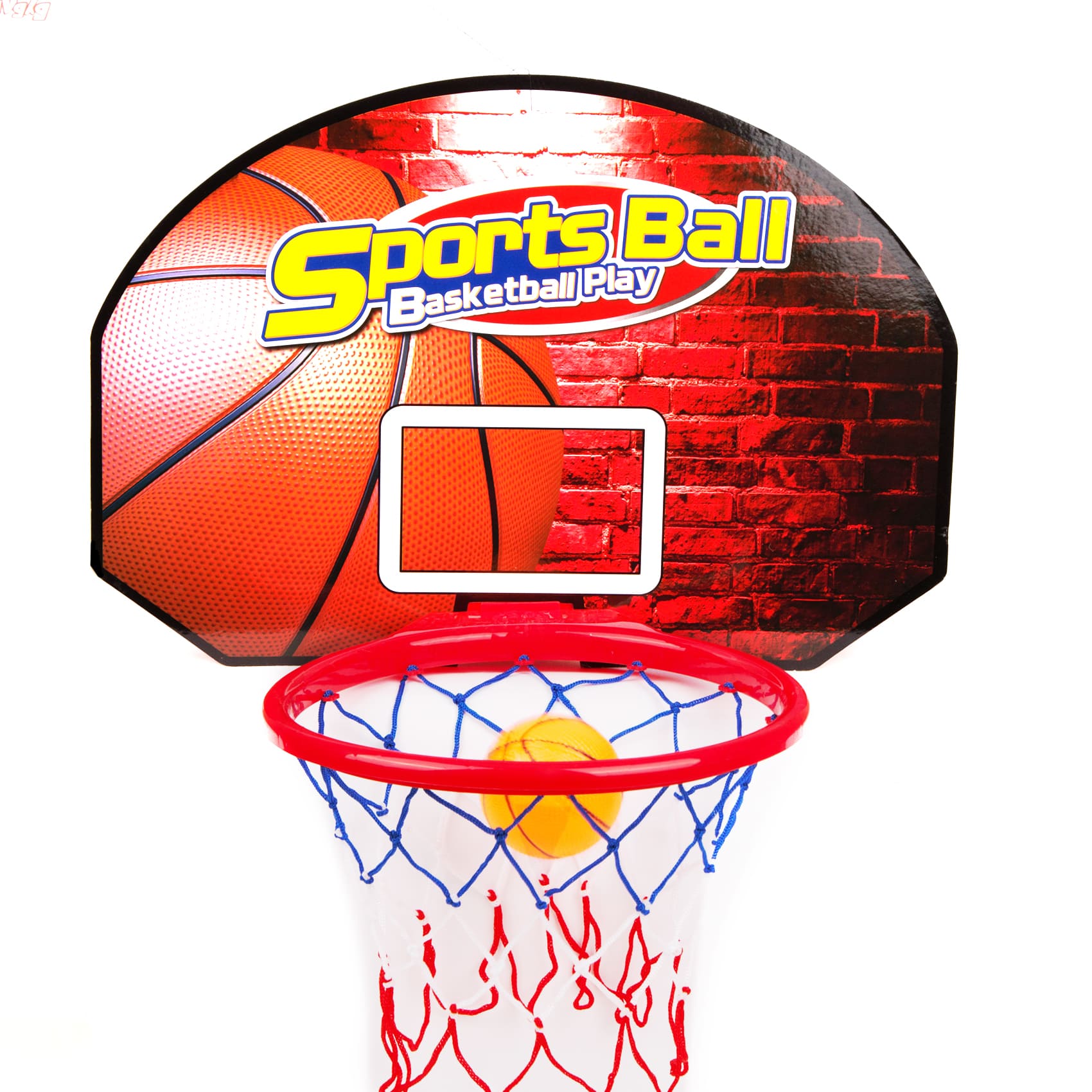 Набор баскетбольный щит с кольцом и мяч, фото 2