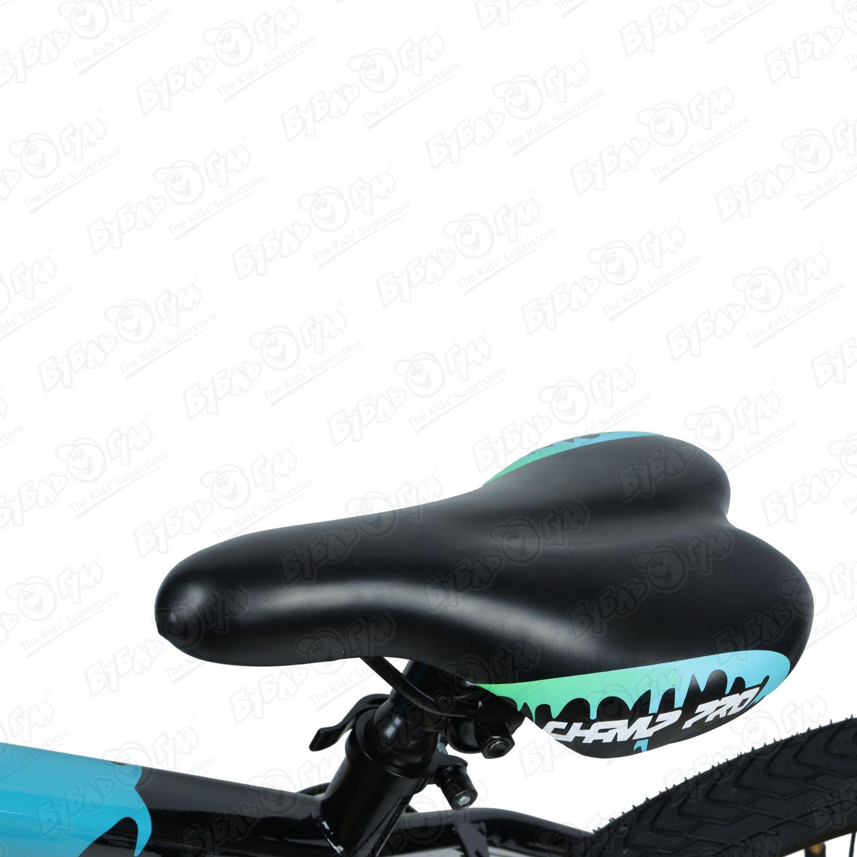 Велосипед горный Champ Pro B20 6 скоростей с яркими элементами черный - фото 9