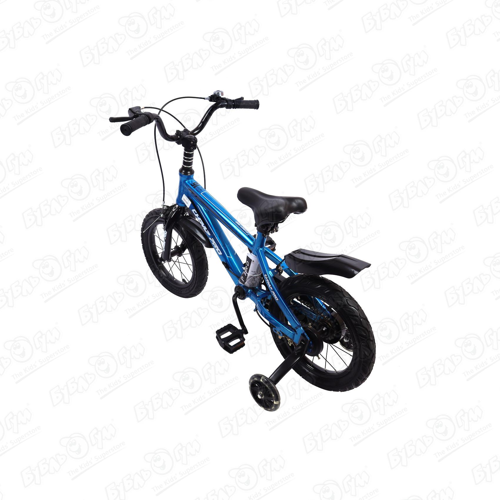 Велосипед Champ Pro детский B14 черно-синий - фото 3