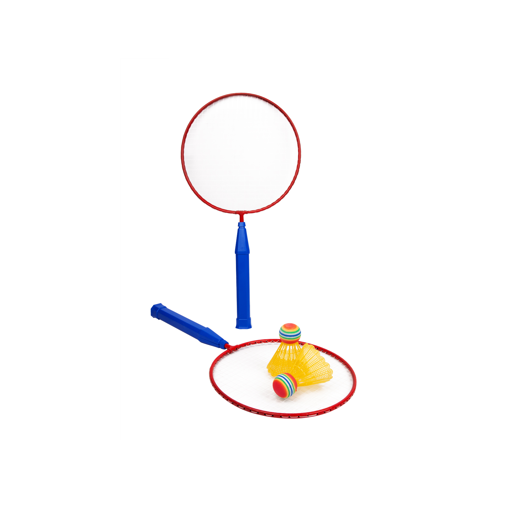 

Набор для игры в бадминтон детский красно-синий 45см в ассортименте