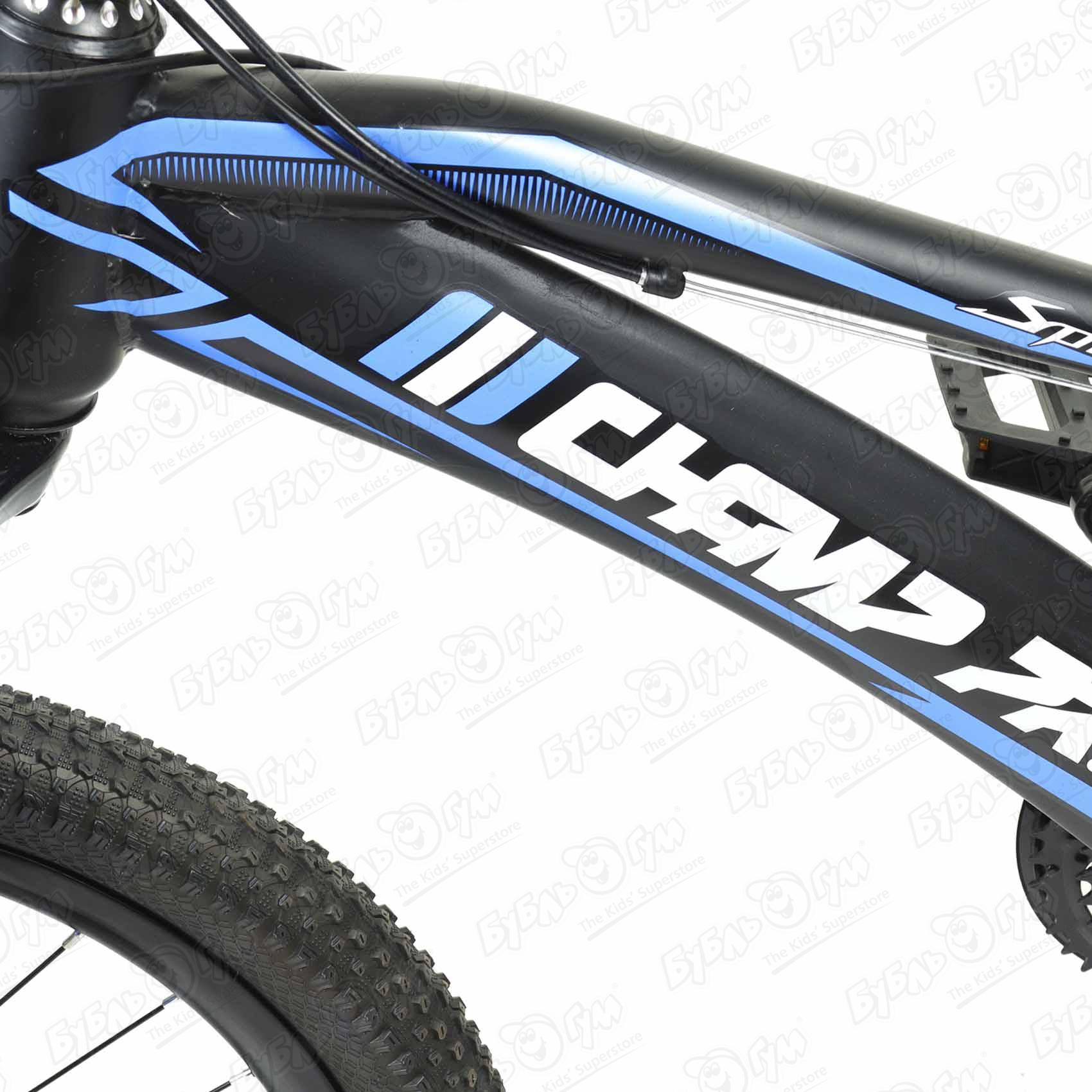 Велосипед Champ Pro горный 21скорость B20 16кг черно-синий - фото 13
