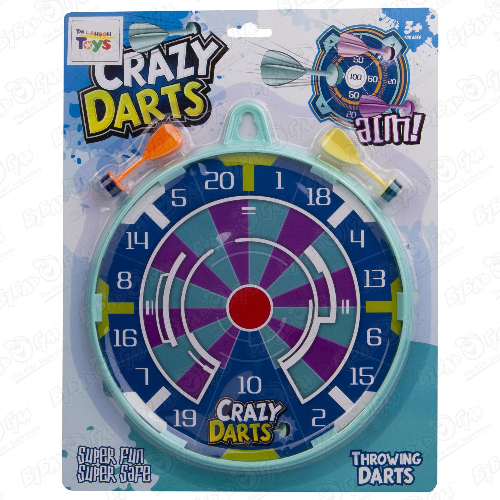 Дартс Crazy Darts пластиковый с двумя дротиками на липкой основе с 3лет, фото 7