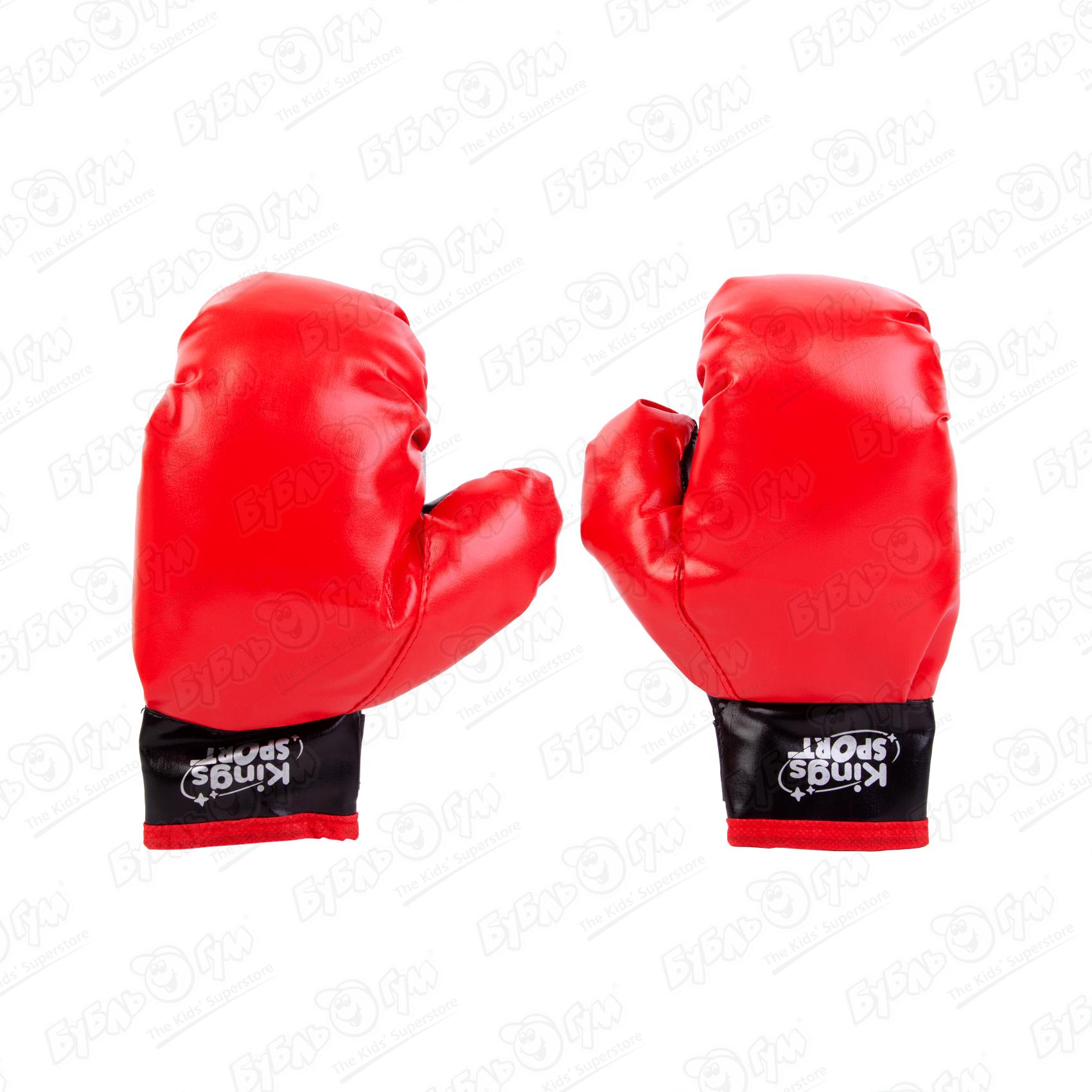 Боксерские перчатки малые красные перчатки