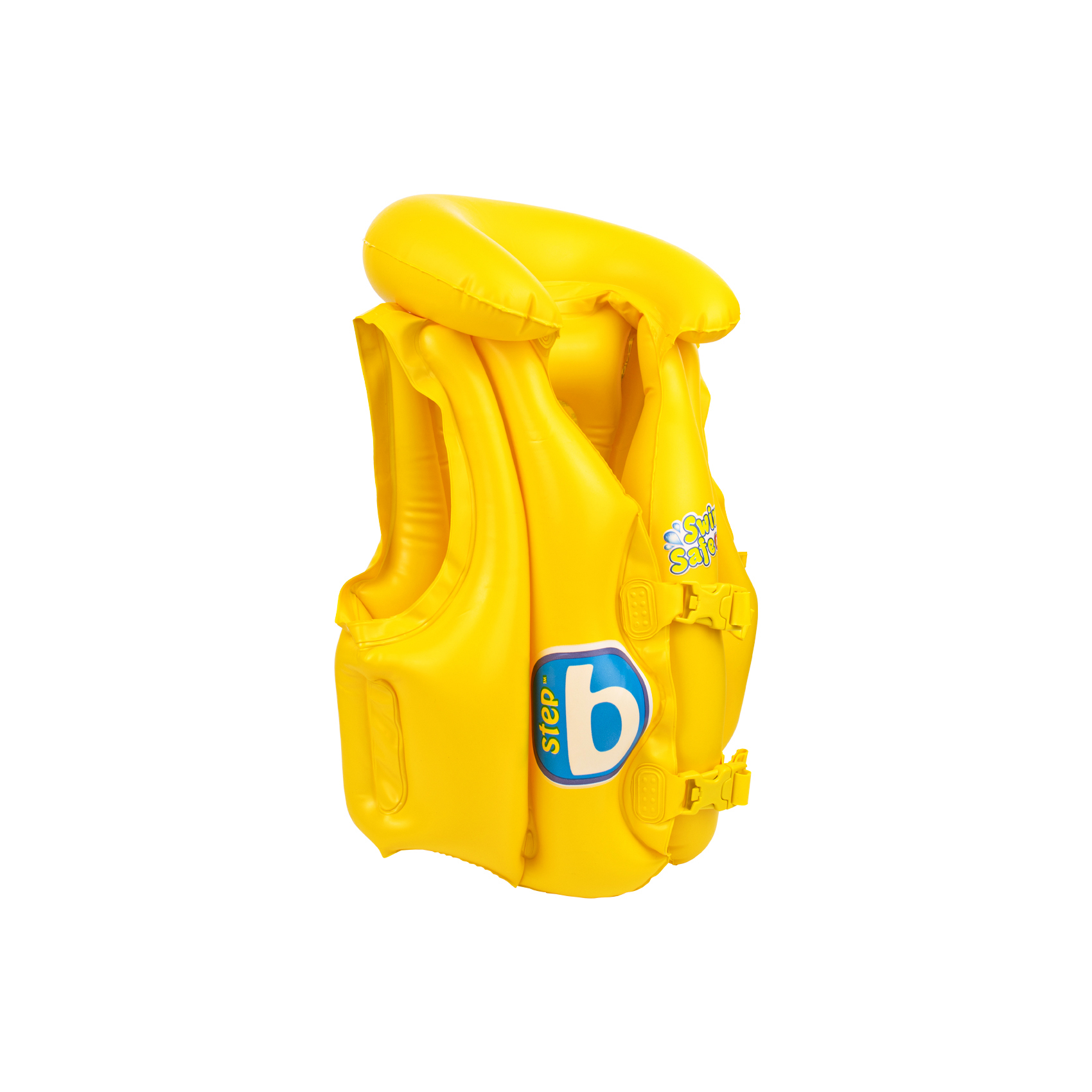Жилет детский надувной Bestway желтый 51х46см, размер M, фото 3