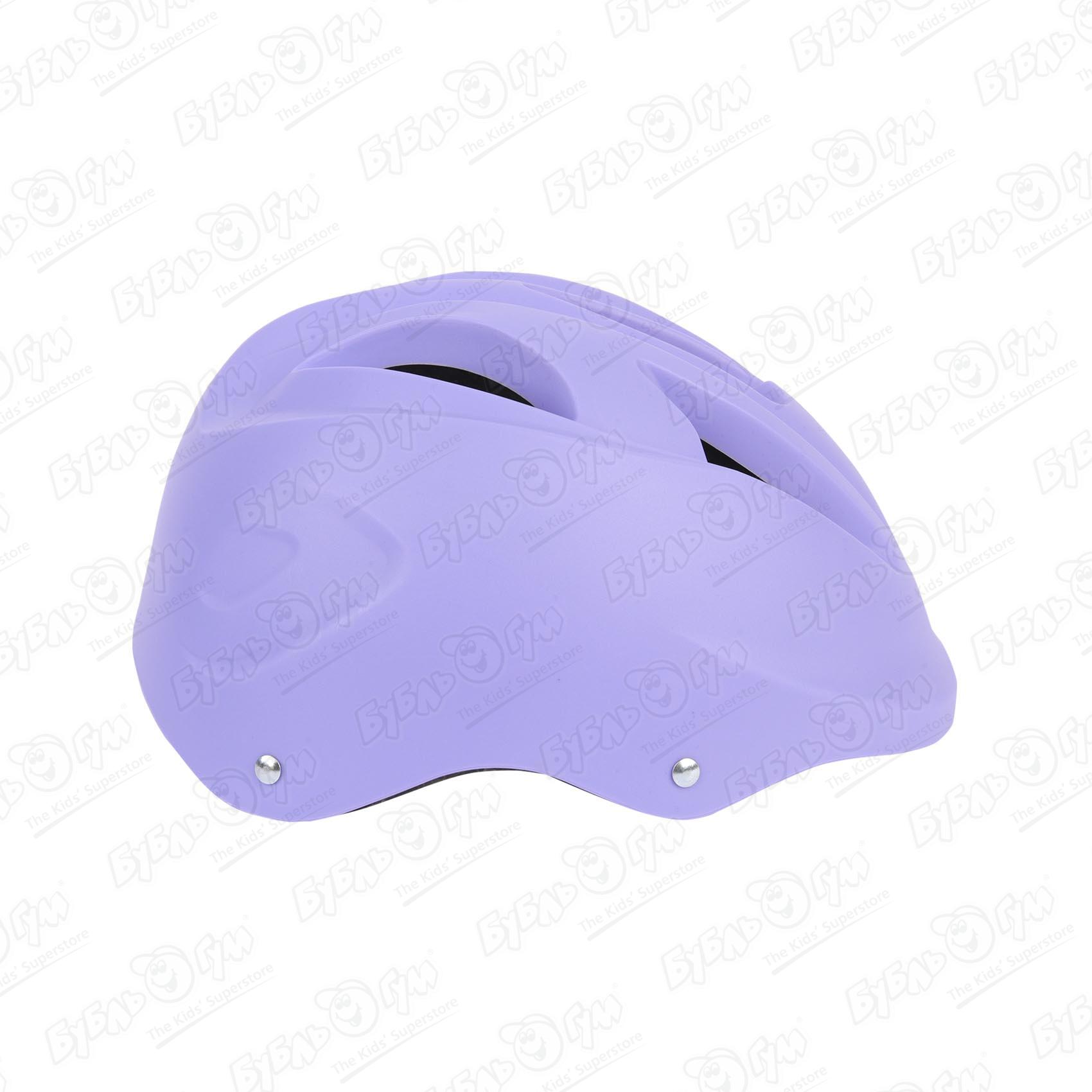 Шлем защитный ROLLO PRO велосипедный сиреневый размер 48-56 - фото 6