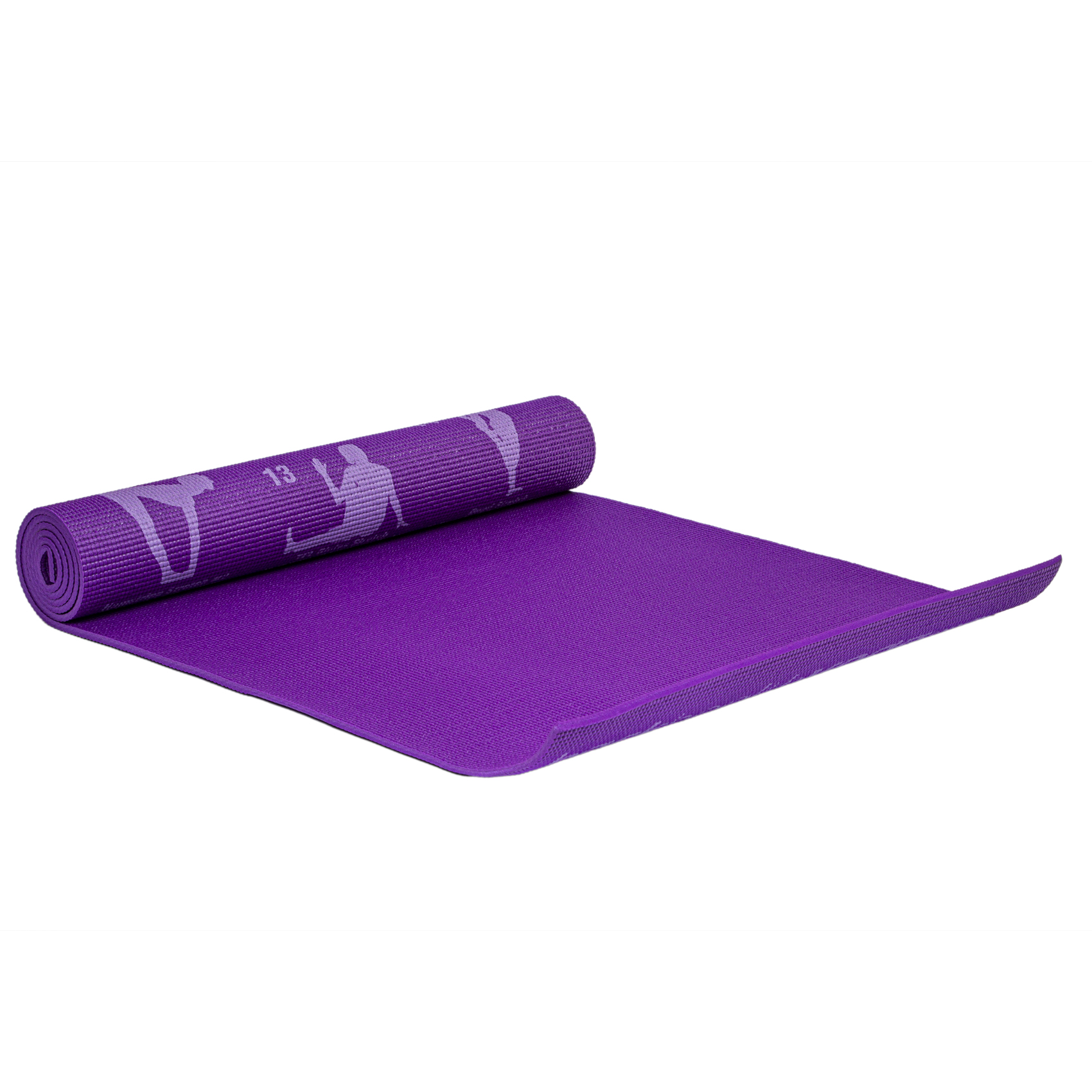 Коврик для йоги фиолетовый, фото 2