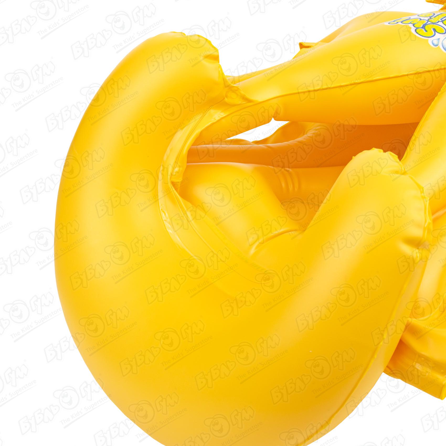 Жилет детский надувной Bestway желтый 51х46см, размер M - фото 9