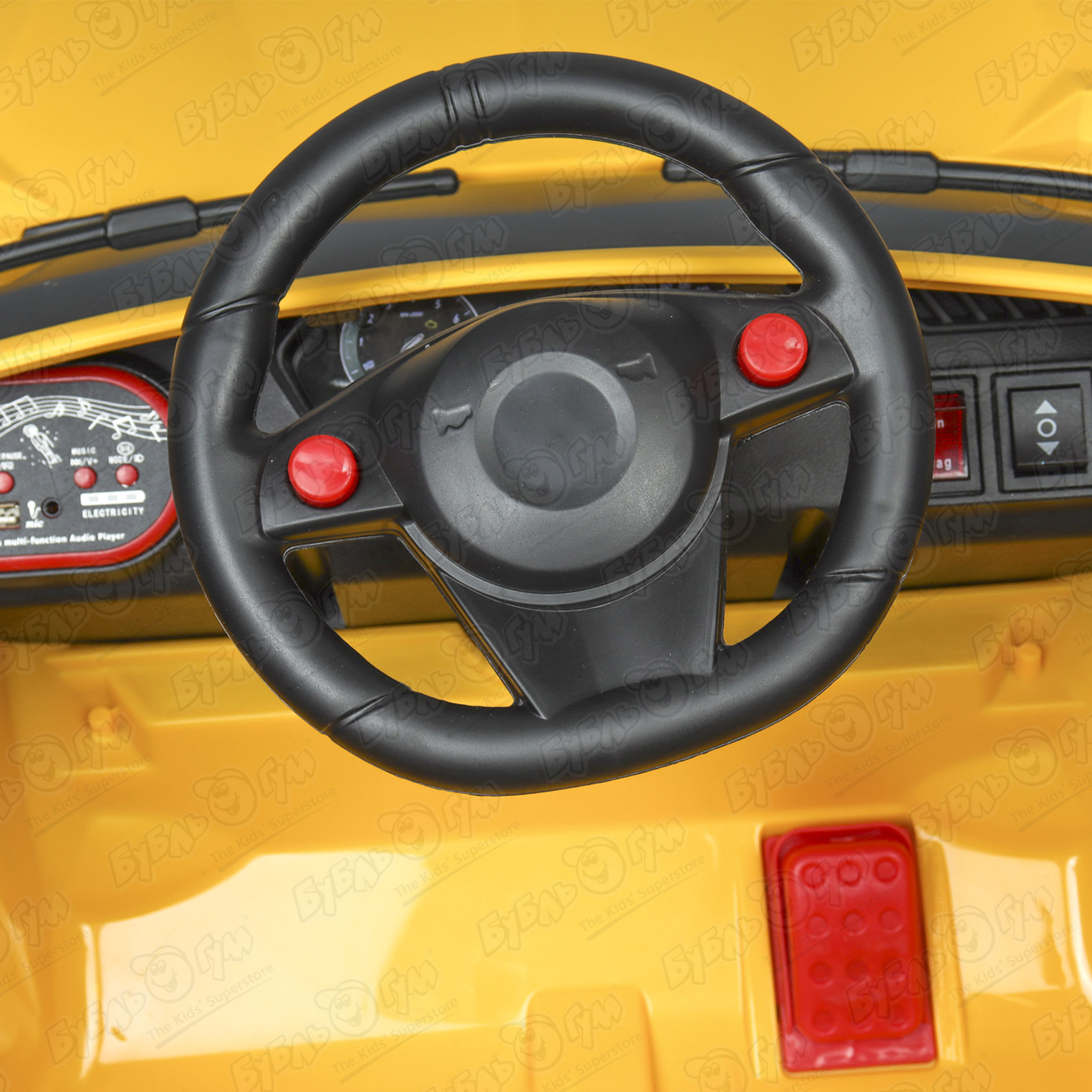 Автомобиль гоночный аккумуляторный р/у, цвет желтый - фото 13