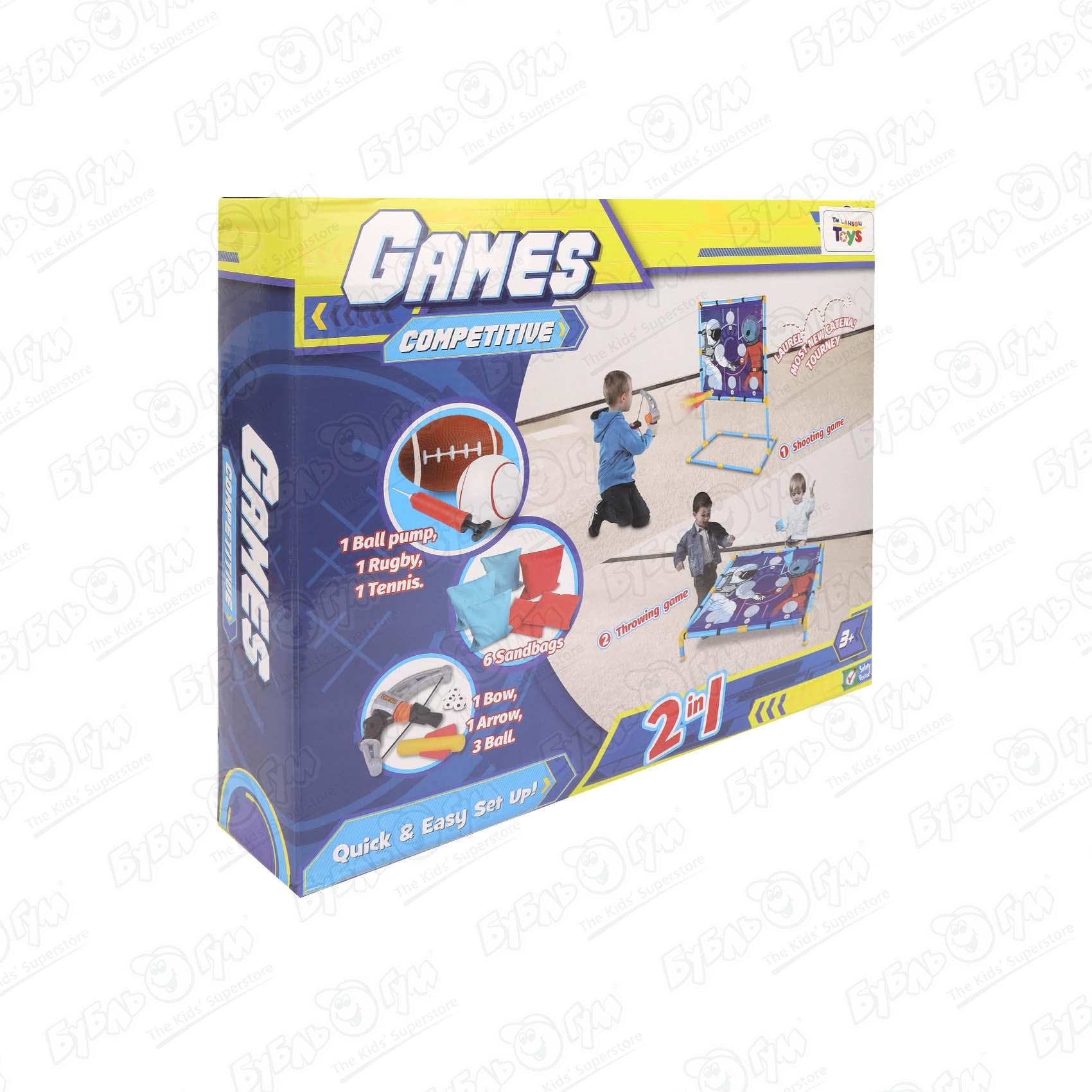 Игра Lanson Kids Кинь-попади с 3лет набор lanson toys для игры в пинг понг с 3лет