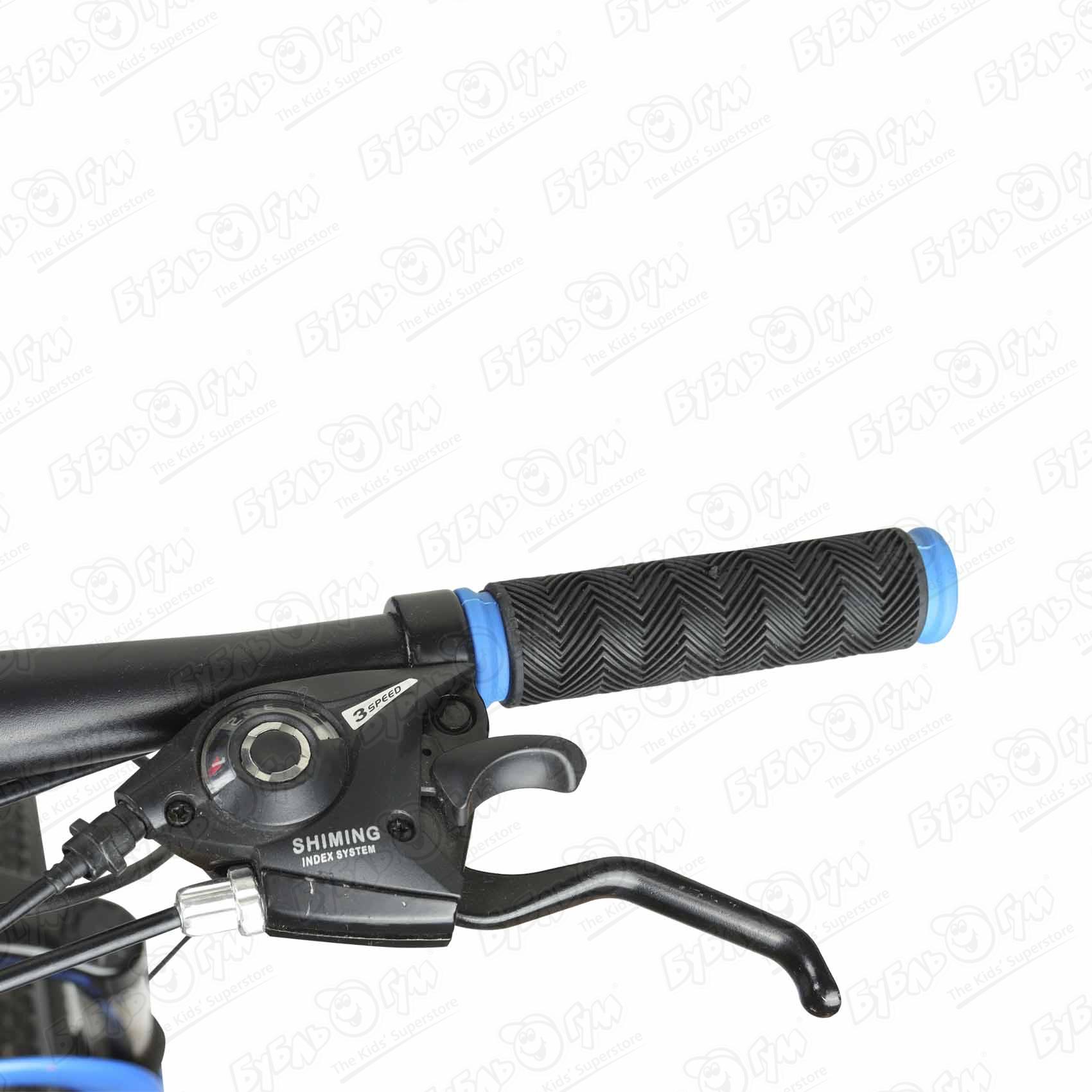 Велосипед Champ Pro горный 21скорость B20 16кг черно-синий - фото 10
