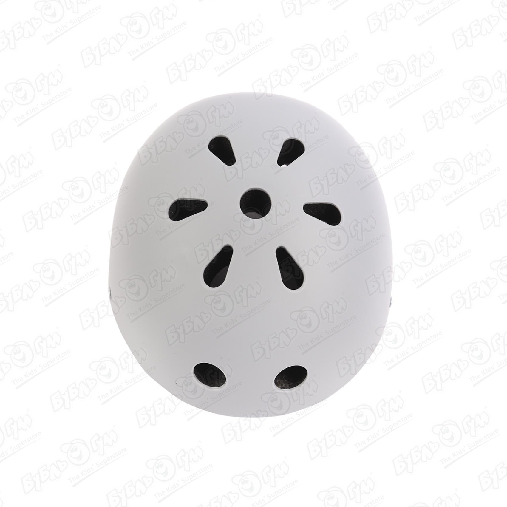 Шлем ROLLO PRO скейтбордный серый размер 50-56 - фото 8