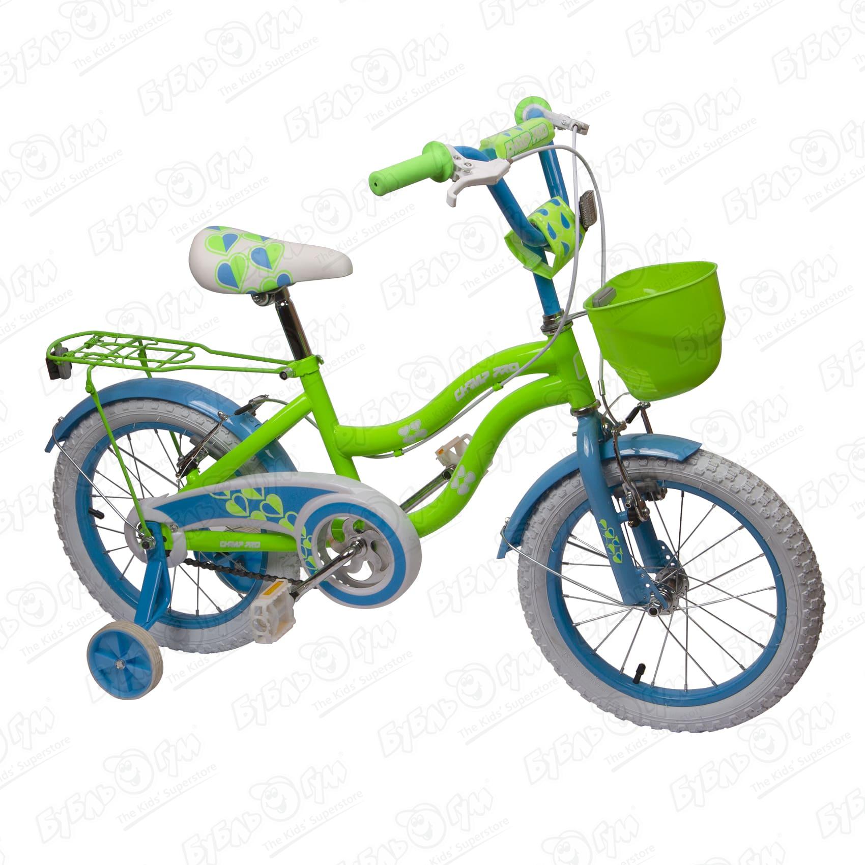 Велосипед Champ Pro детский G16 зеленый - фото 4