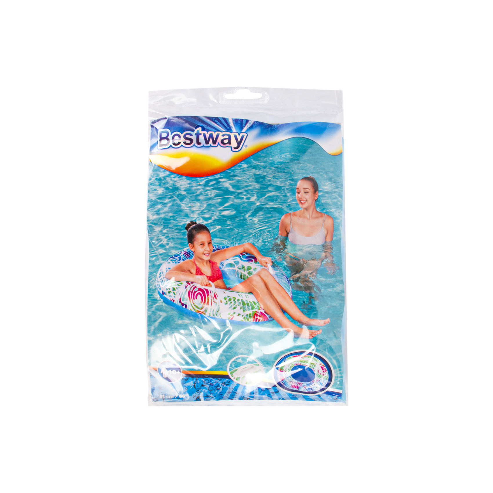 Круг для плавания Bestway Лето 91см, фото 3