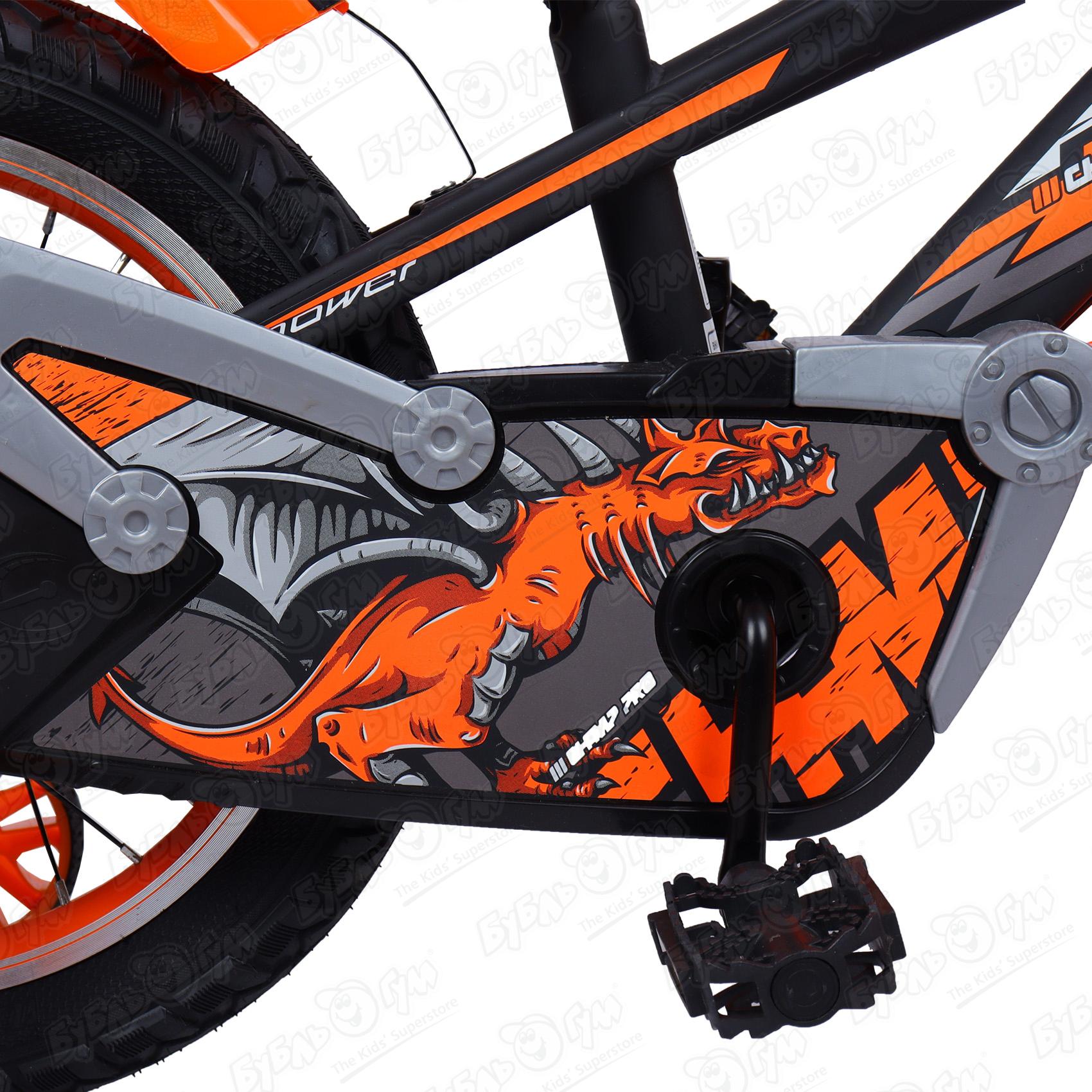 Велосипед Champ Pro детский двухколесный B16, цвет оранжевый - фото 10