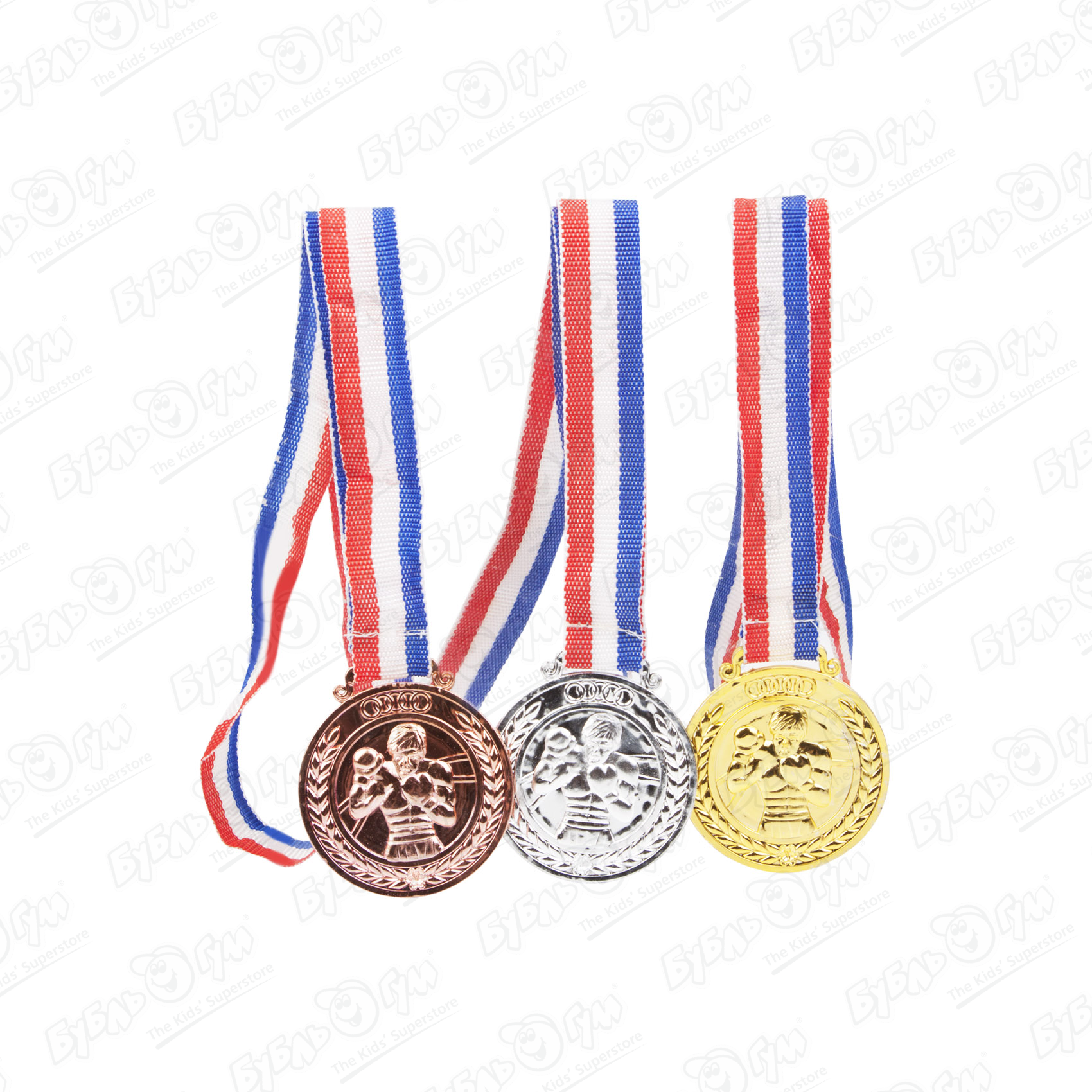 Набор медалей набор бокалов для вина селест серебряная дымка 4шт 270мл luminarc o0093