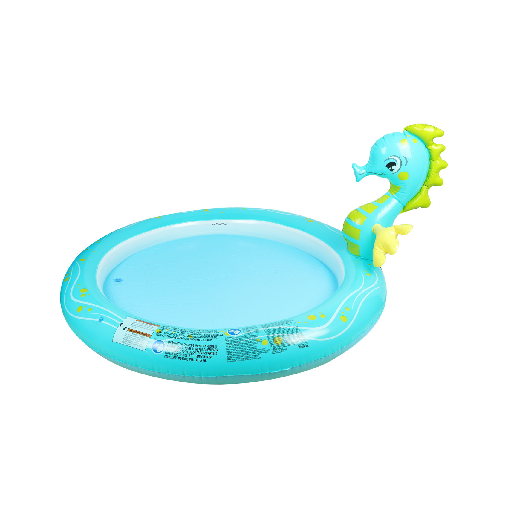 Бассейн надувной Bestway Морской конек с разбрызгивателем, фото 4