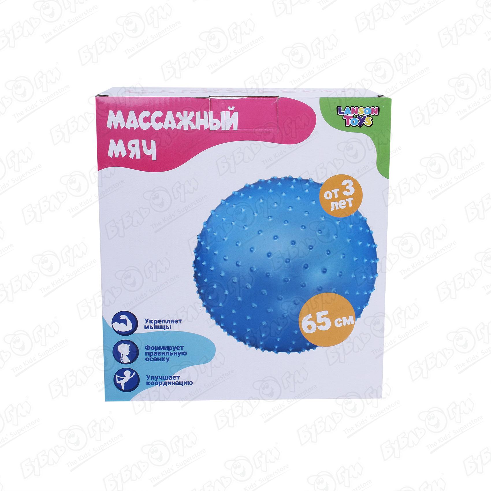 Мяч гимнастический Lanson Toys массажный 65см с 3лет Вид№4