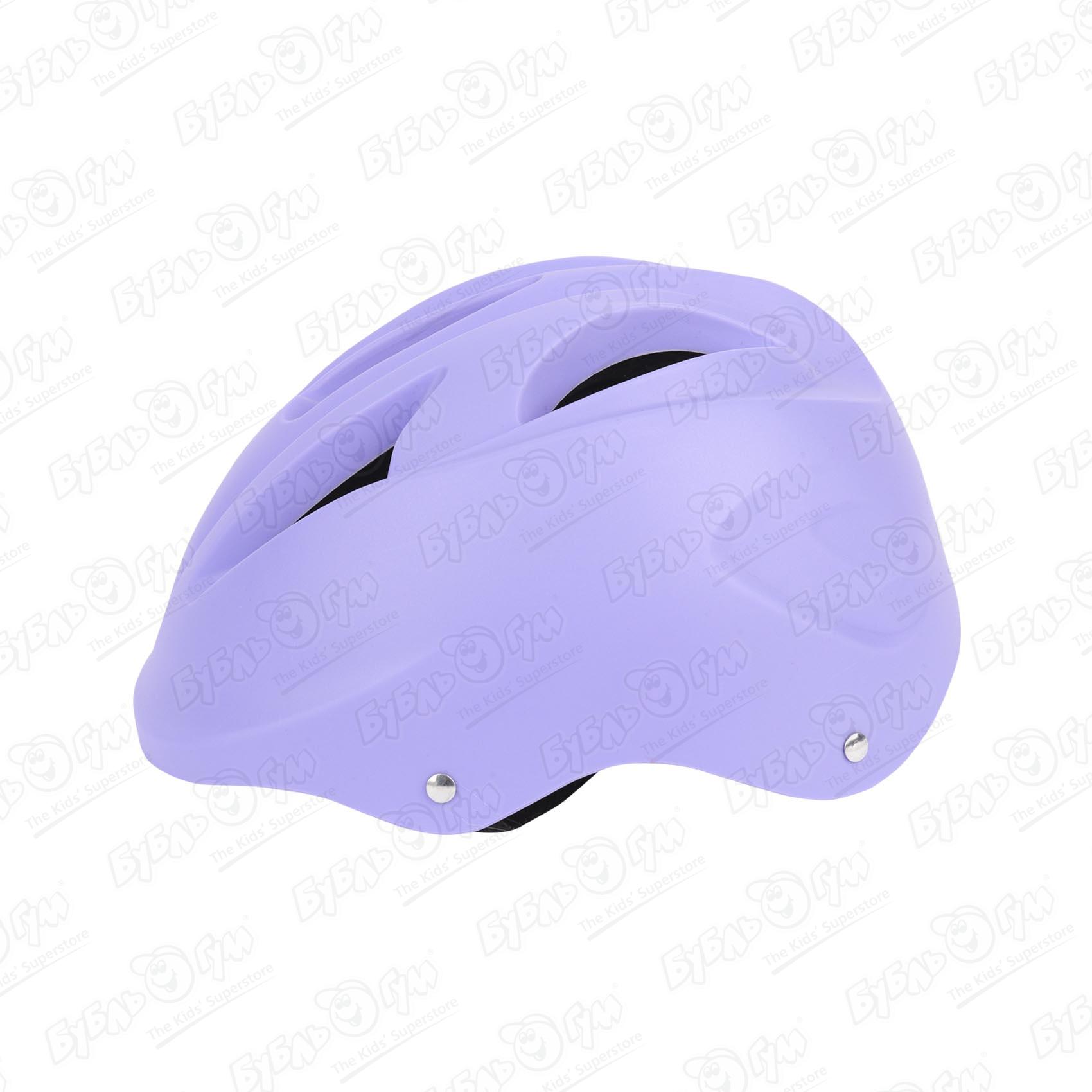 Шлем защитный ROLLO PRO велосипедный сиреневый размер 48-56 - фото 5