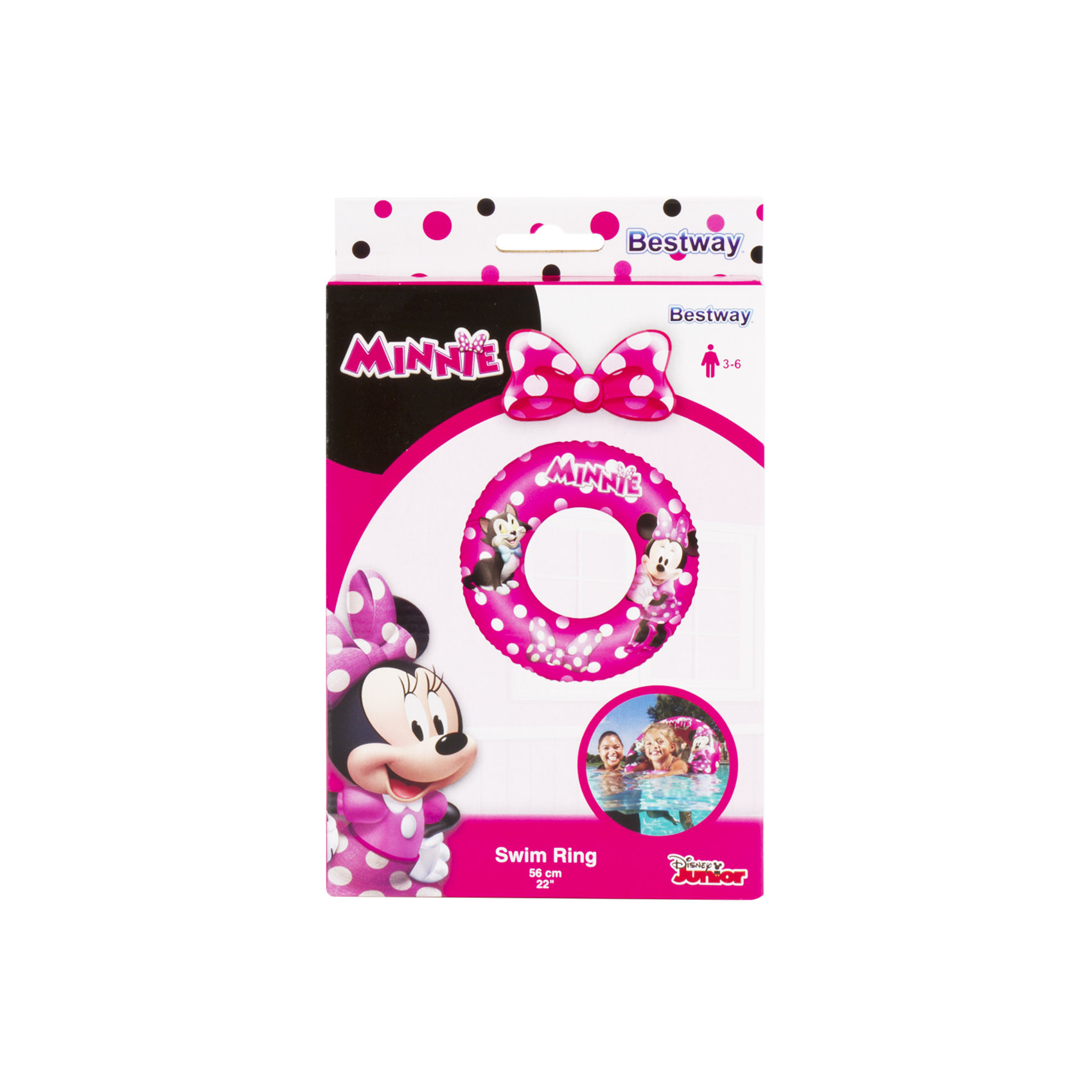 Круг для плавания Bestway Минни Маус 56см, фото 3