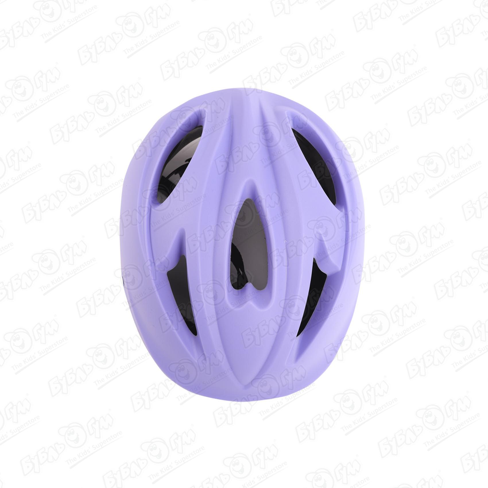Шлем защитный ROLLO PRO велосипедный сиреневый размер 48-56 - фото 8