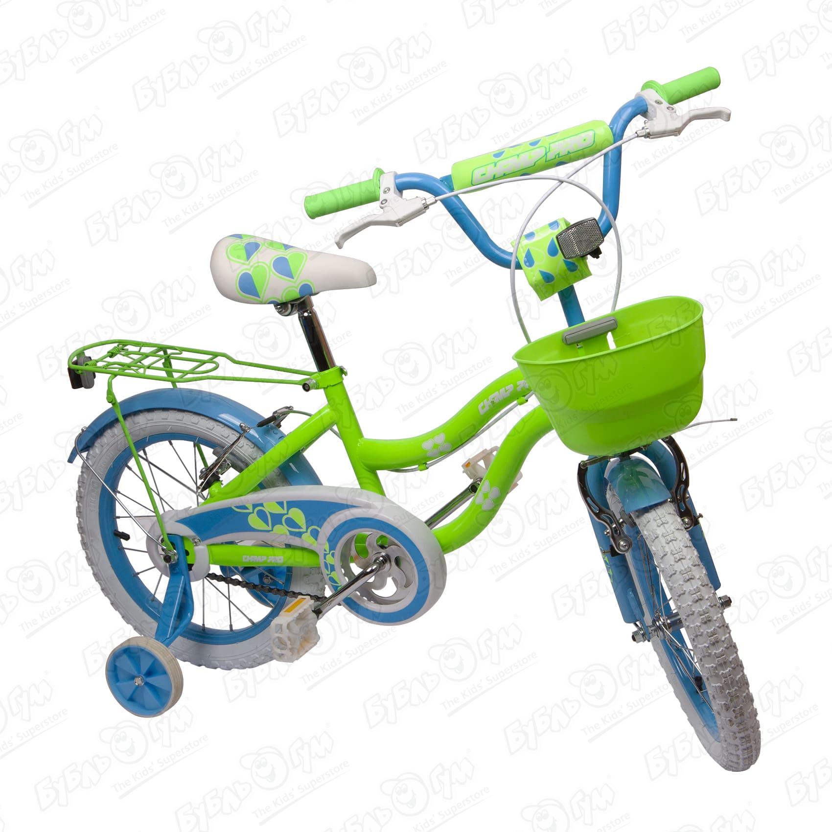 Велосипед Champ Pro детский G16 зеленый - фото 3