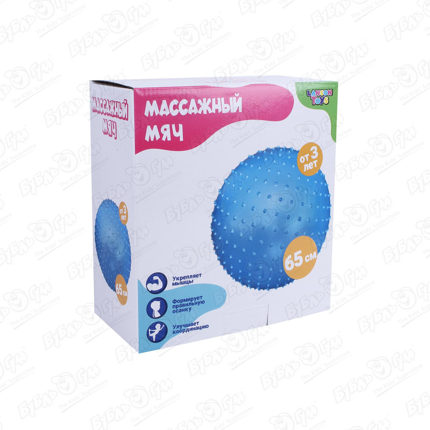 Мяч гимнастический Lanson Toys массажный 65см с 3лет Вид№5