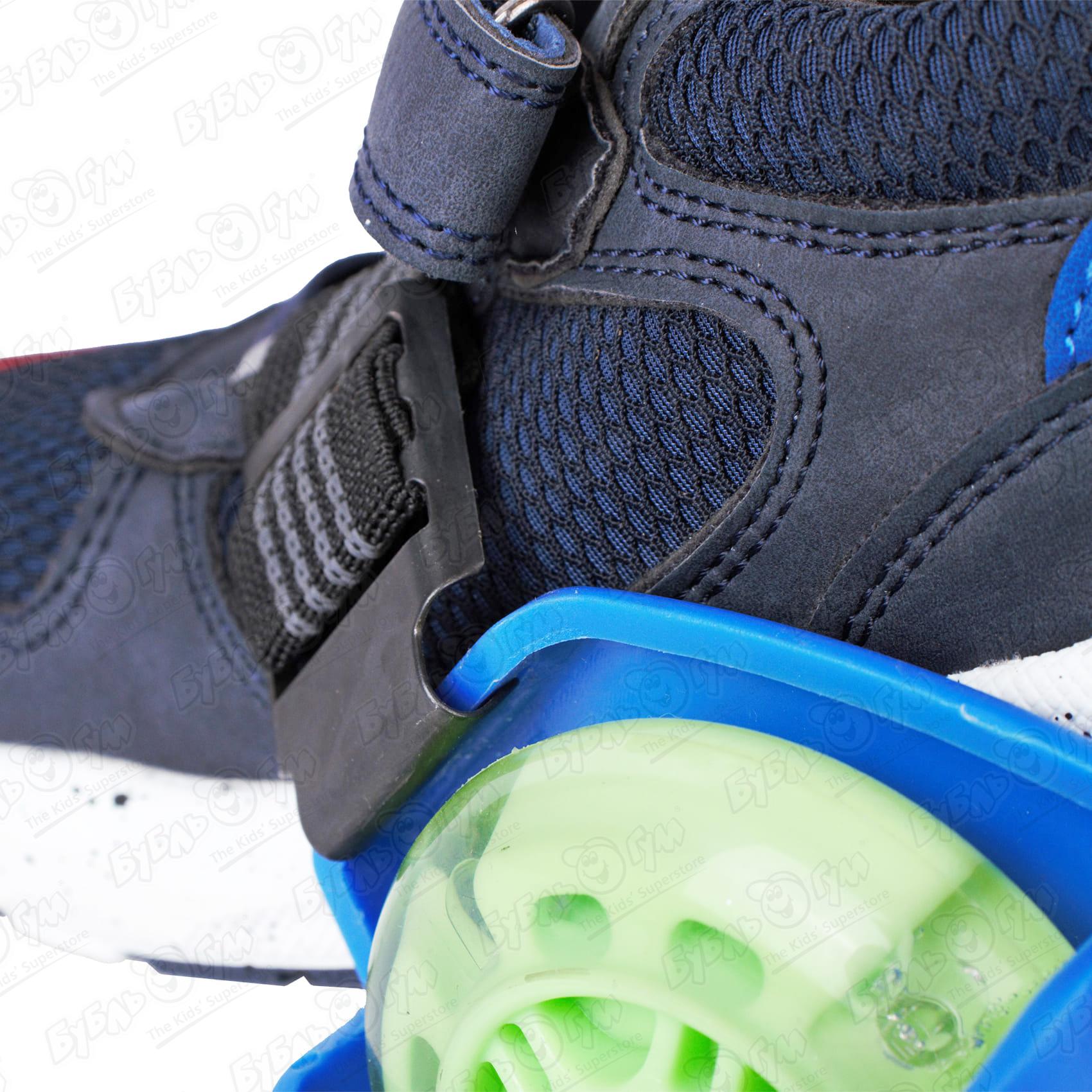 Ролики на обувь Flashing Roller синие - фото 7