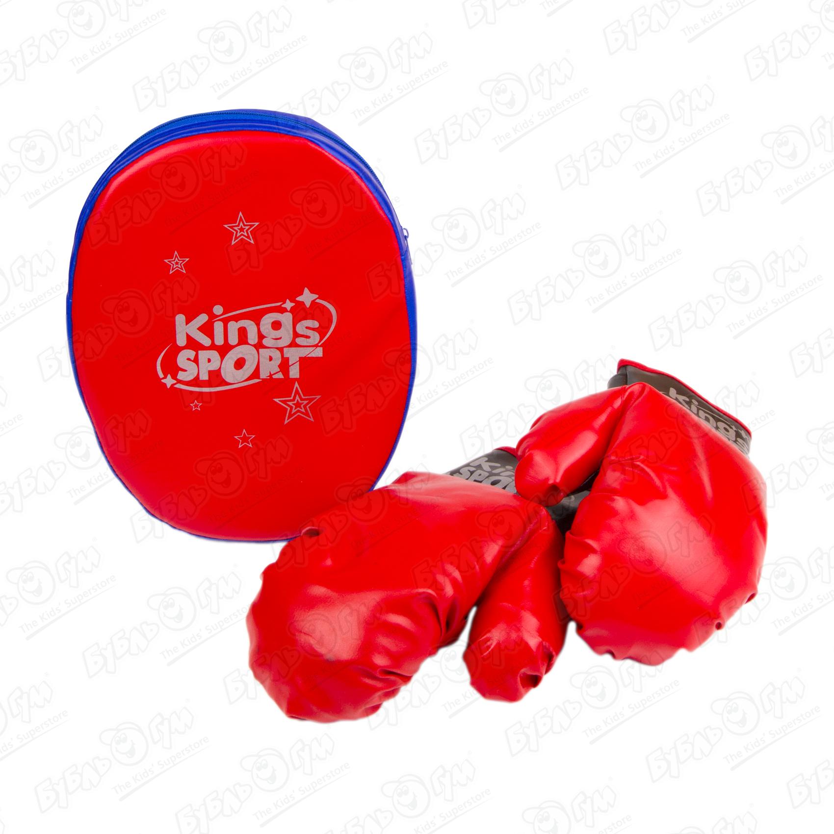 Набор боксерский перчатки, лапа набор для игры в боулинг sports 10 кеглей 2 мяча