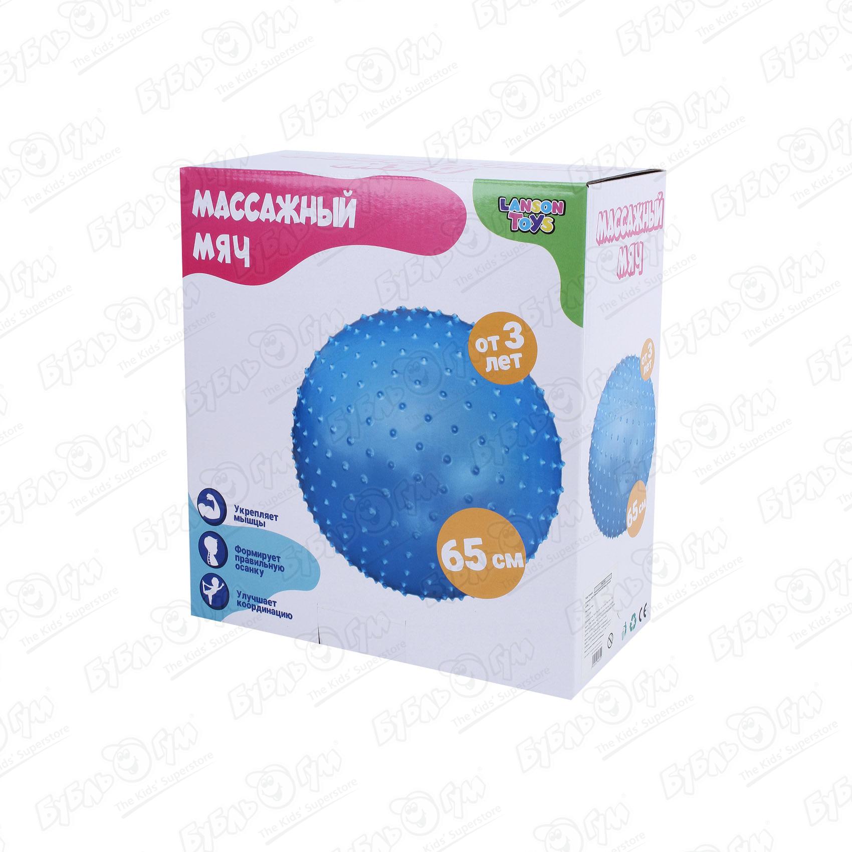 Мяч гимнастический Lanson Toys массажный 65см с 3лет Вид№6