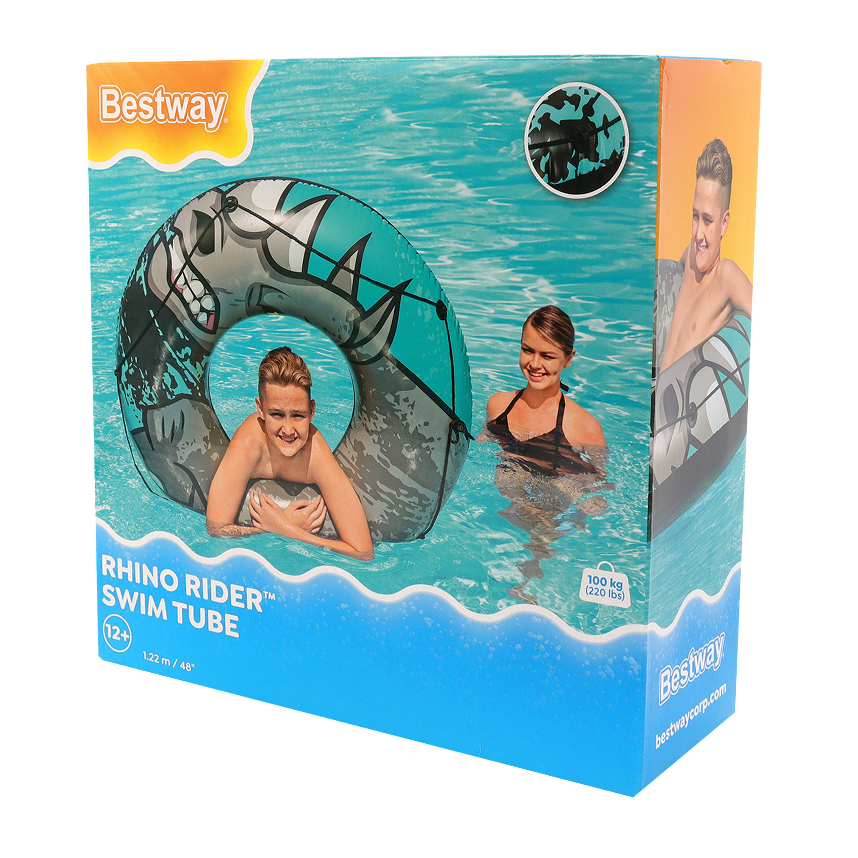 Круг для плавания Аллигатор Bestway, фото 3