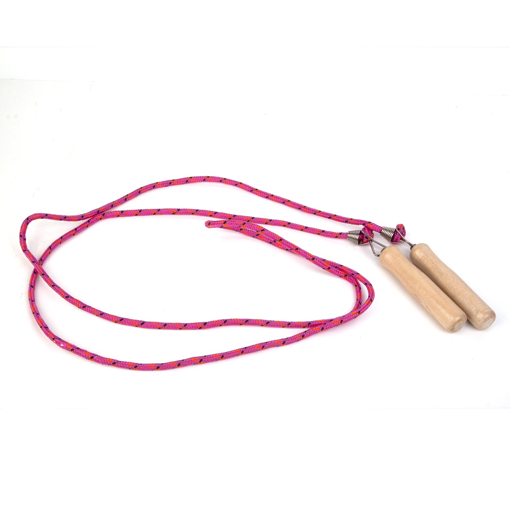 Скакалка с деревянными ручками 2,2 м, фото 3