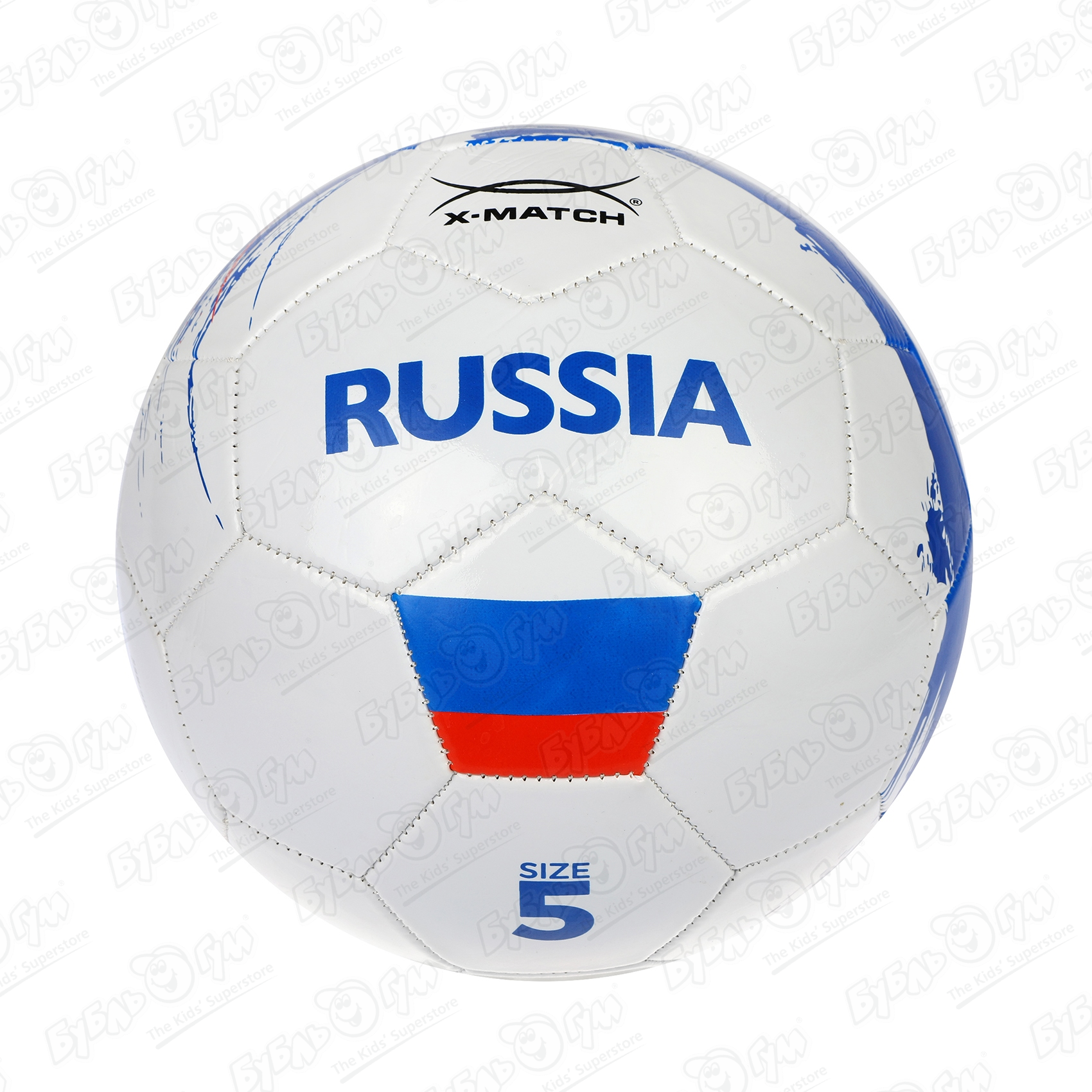 

Мяч футбольный x-match Россия размер