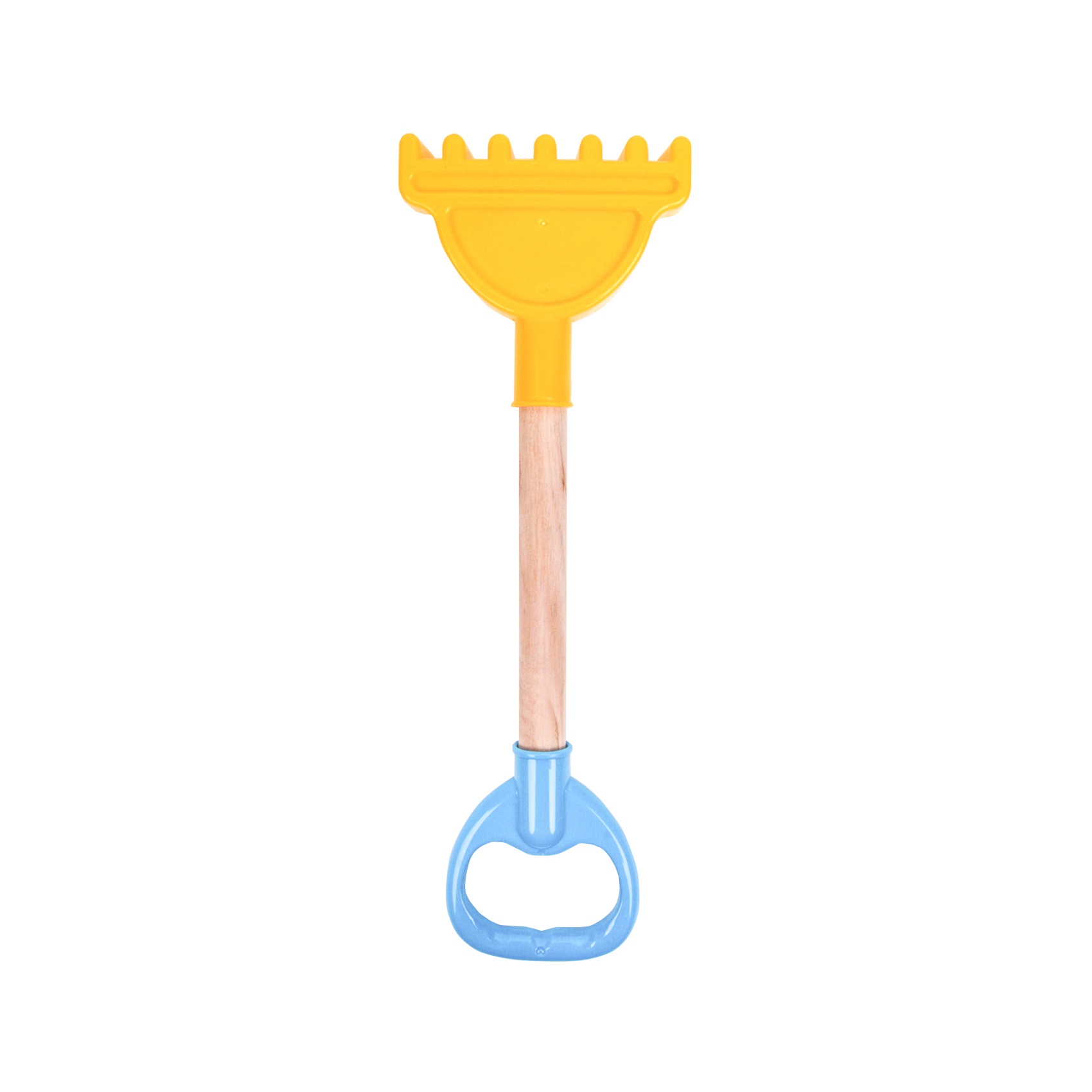 

Грабли песочные желтые 34см