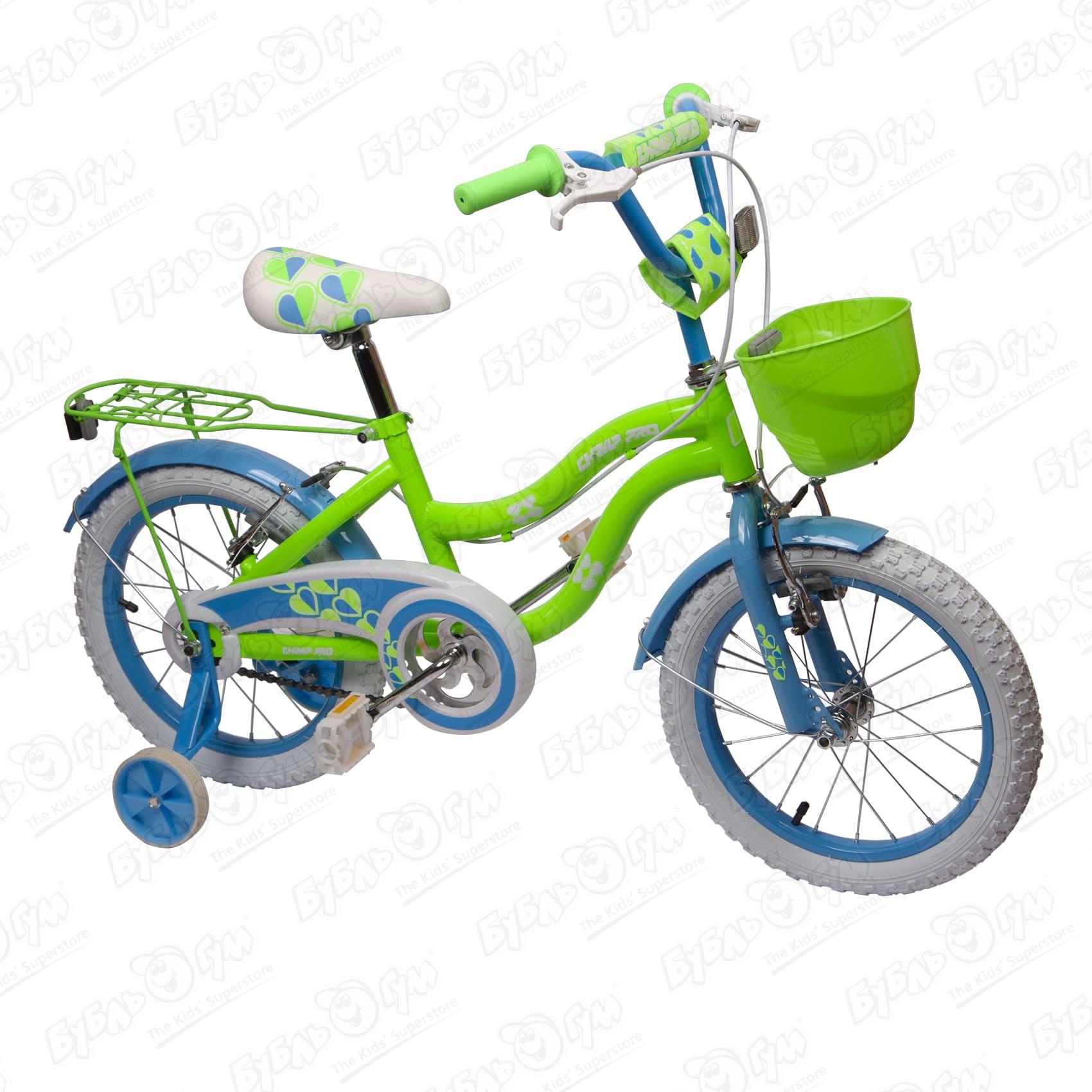 Велосипед Champ Pro детский G16 зеленый - фото 2