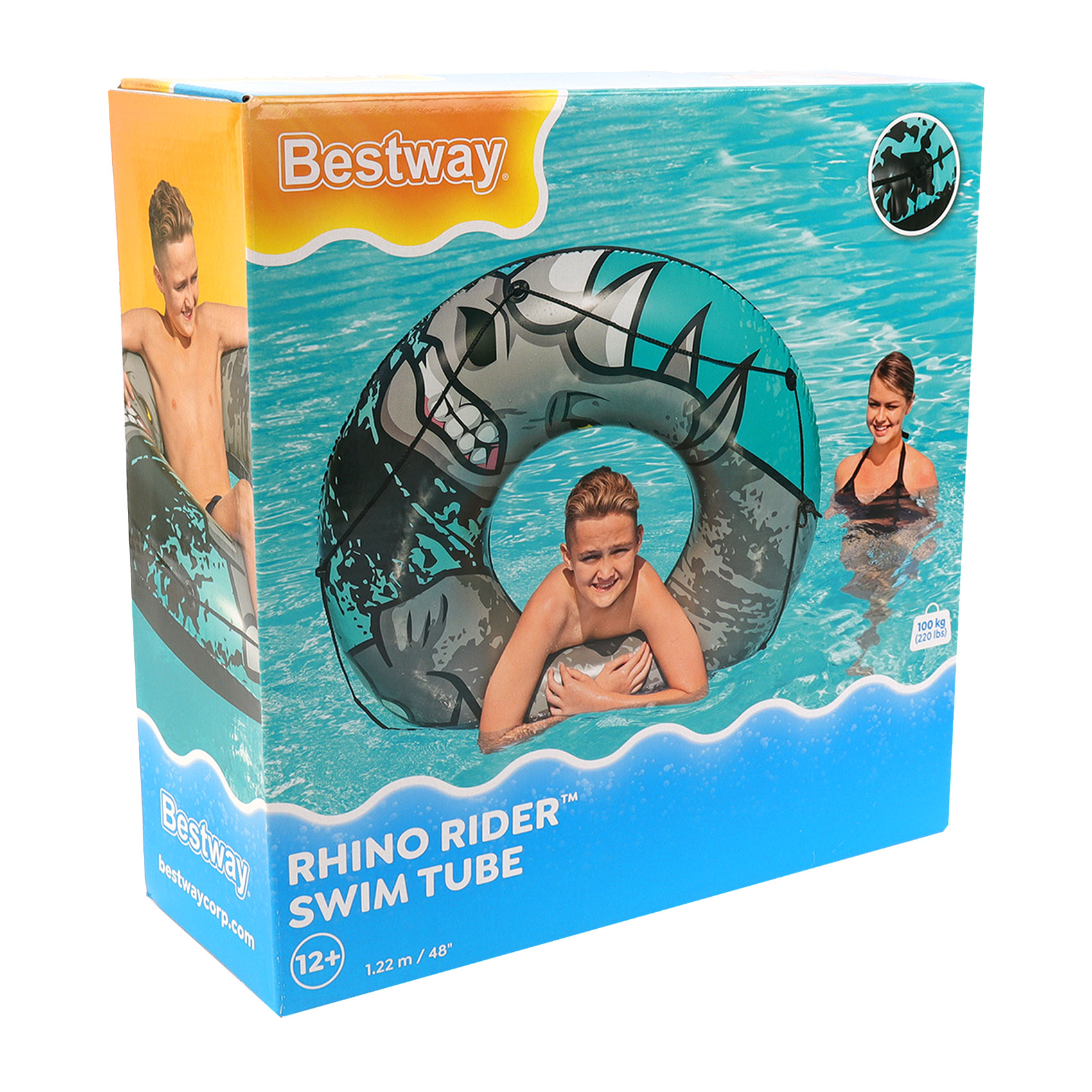 Круг для плавания Аллигатор Bestway, фото 2