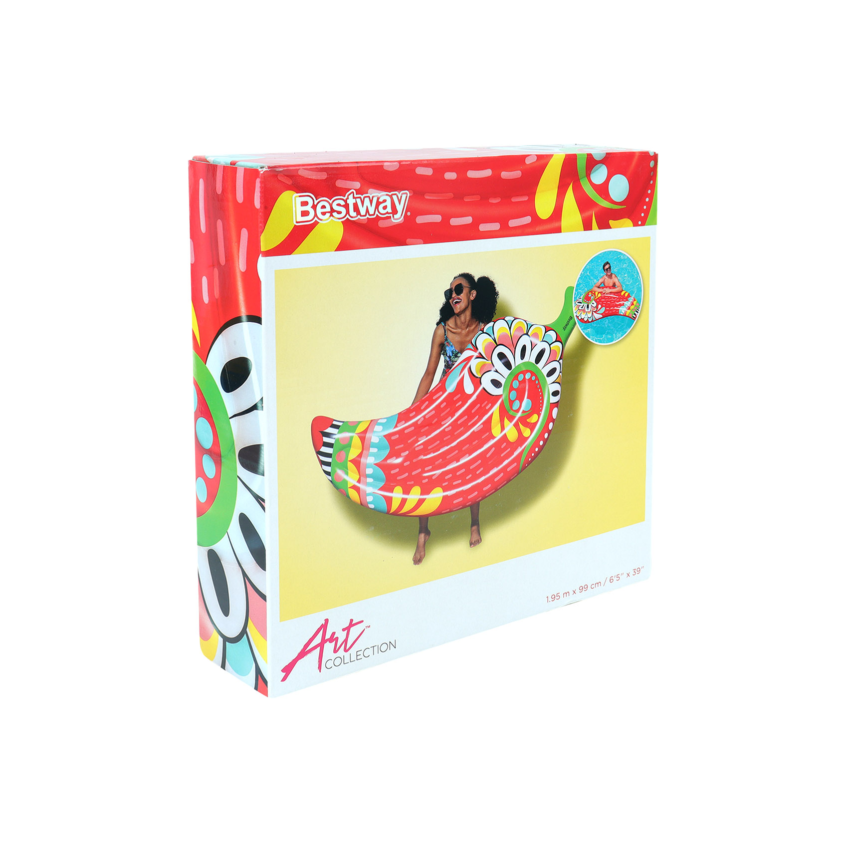 Матрас надувной Bestway Фиеста 195х99см, фото 8